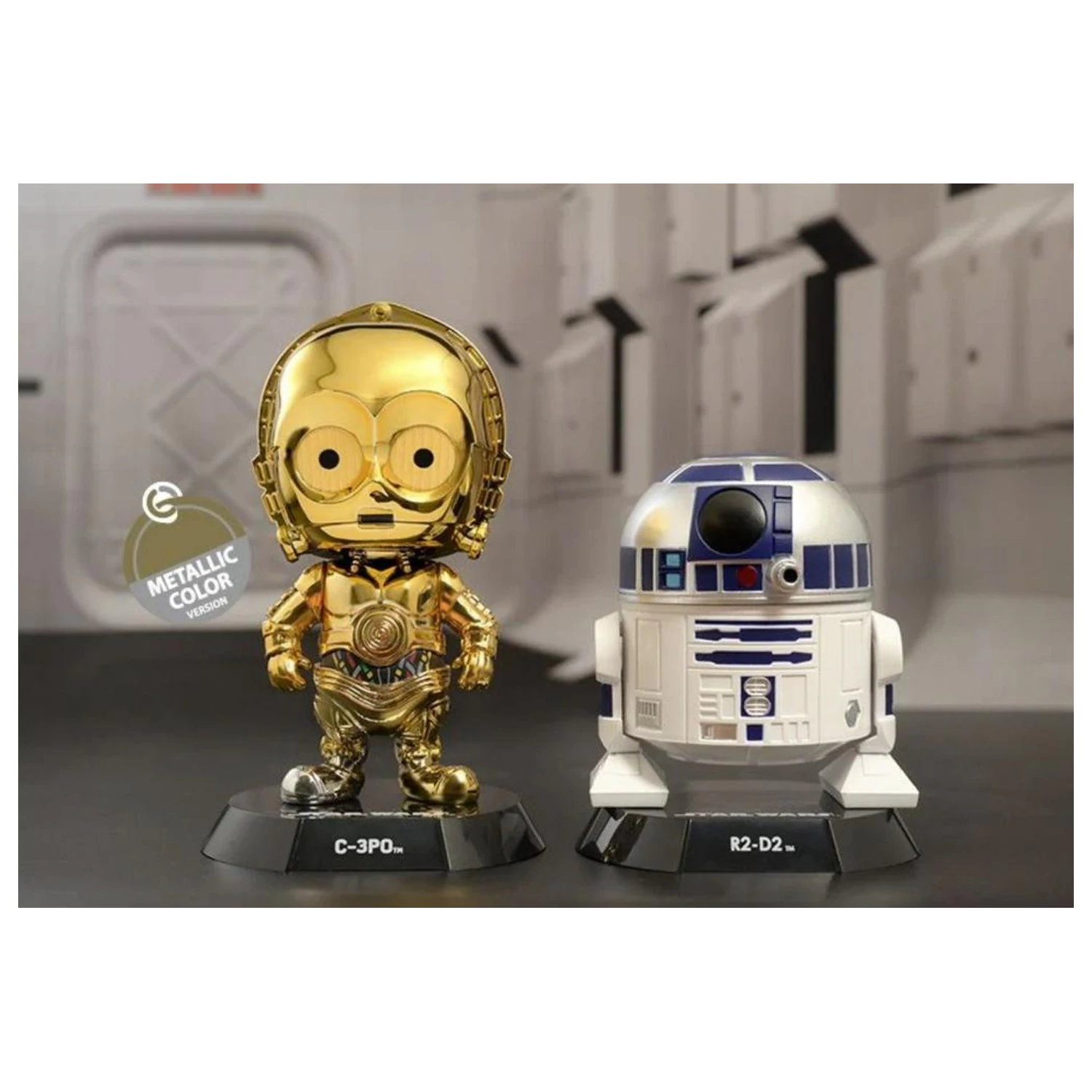 Star Wars Cosbaby Wave 1 C-3PO & R2-D2 poza produsului