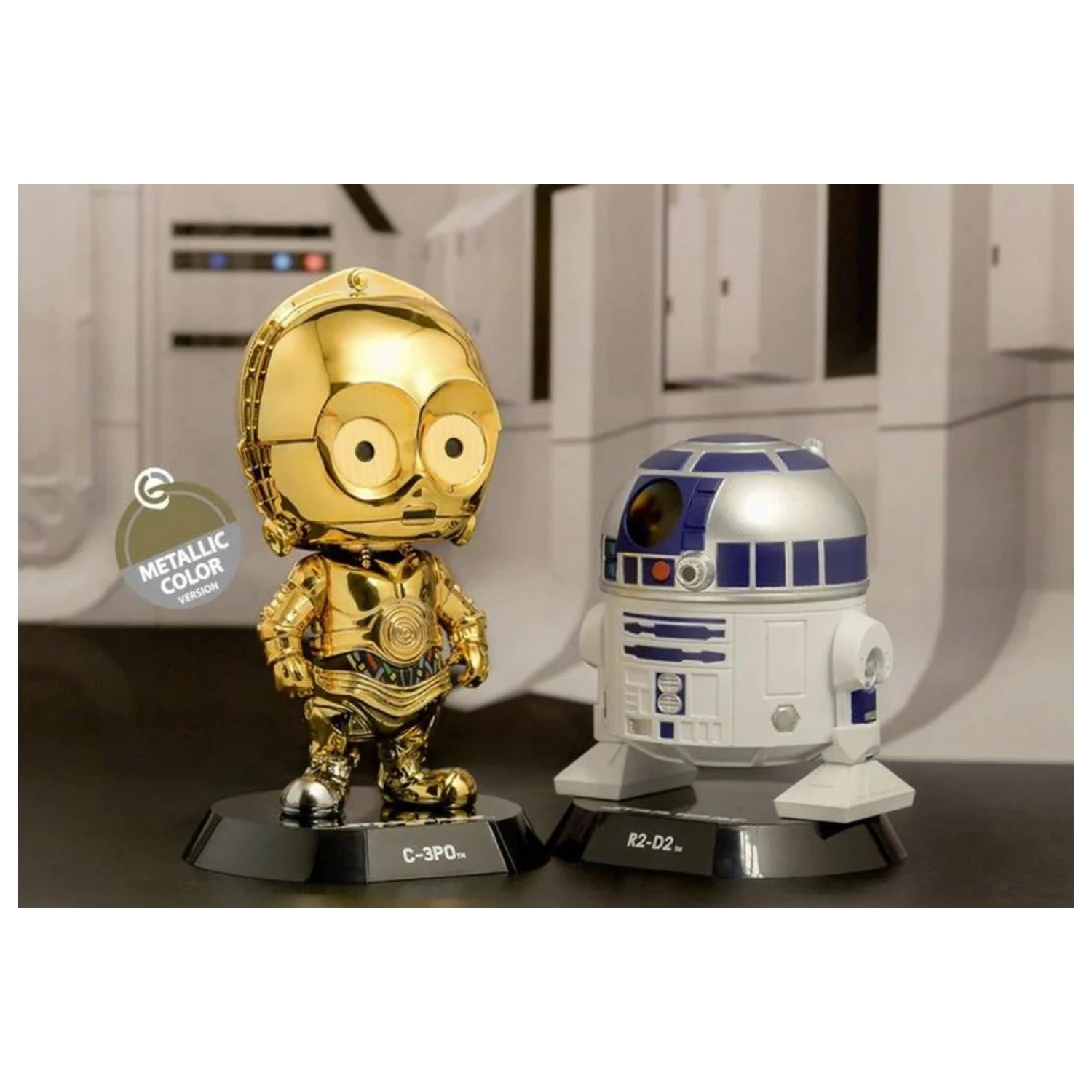 Star Wars Cosbaby Wave 1 C-3PO & R2-D2 poza produsului