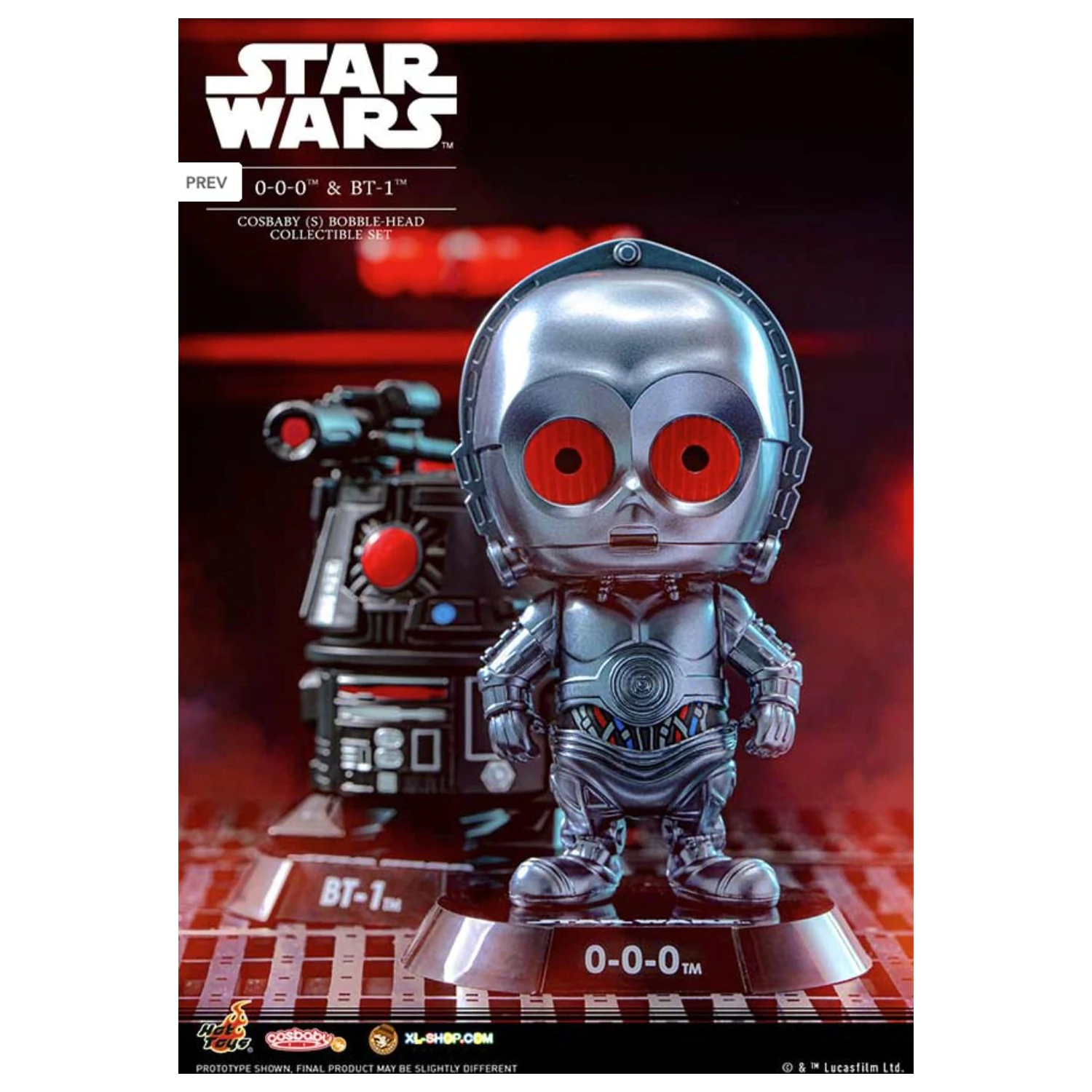 Set Star Wars Cosbaby Wave 4 Triple-Zero si BT-1 poza produsului