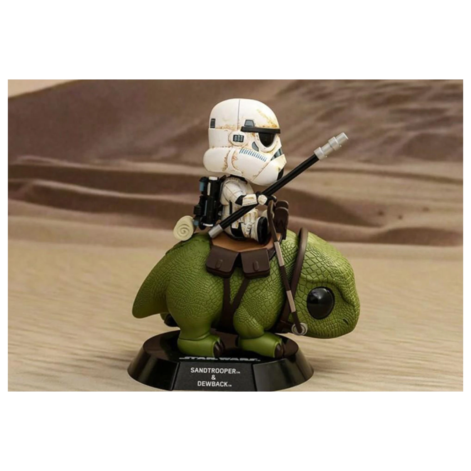 Figurina Star Wars Cosbaby Wave 5 Sandtrooper & Dewback poza produsului