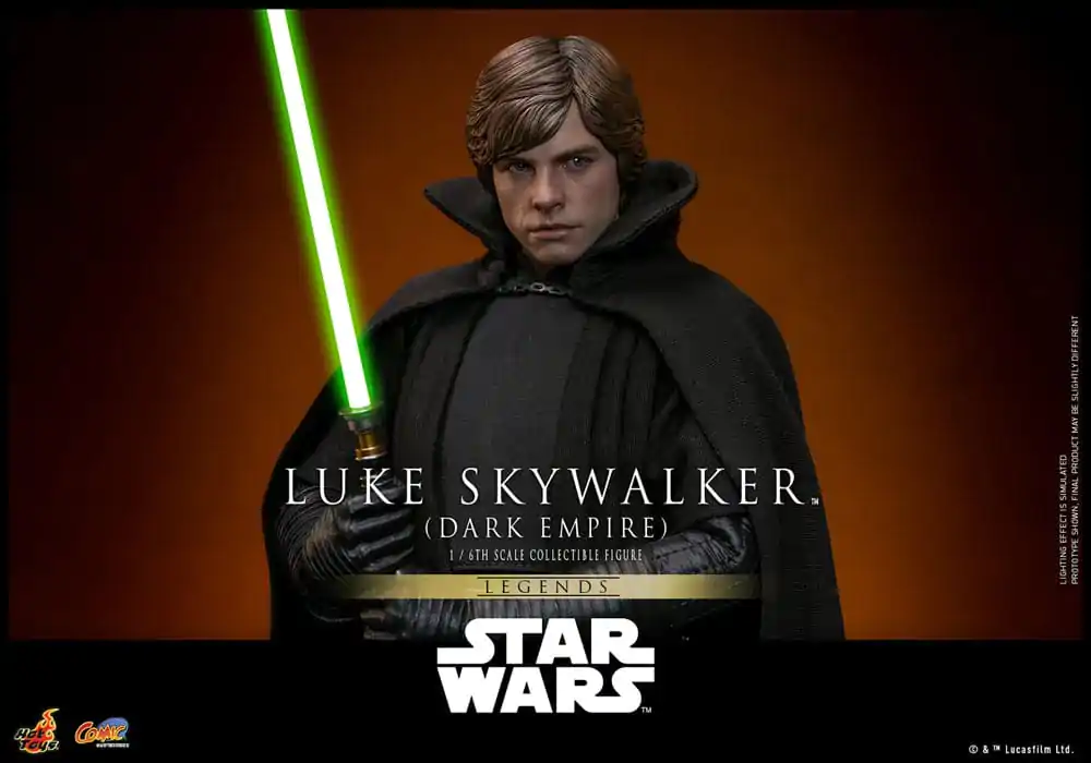 Star Wars: Dark Empire Figurina de acțiune Masterpiece Comic 1/6 Luke Skywalker 30 cm poza produsului