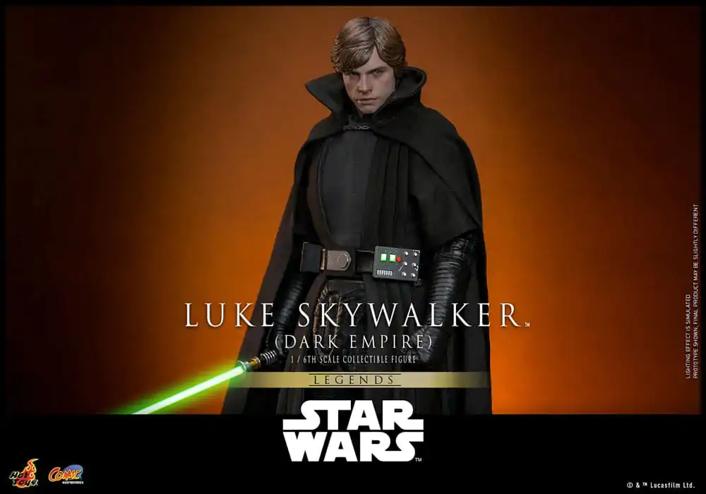 Star Wars: Dark Empire Figurina de acțiune Masterpiece Comic 1/6 Luke Skywalker 30 cm poza produsului