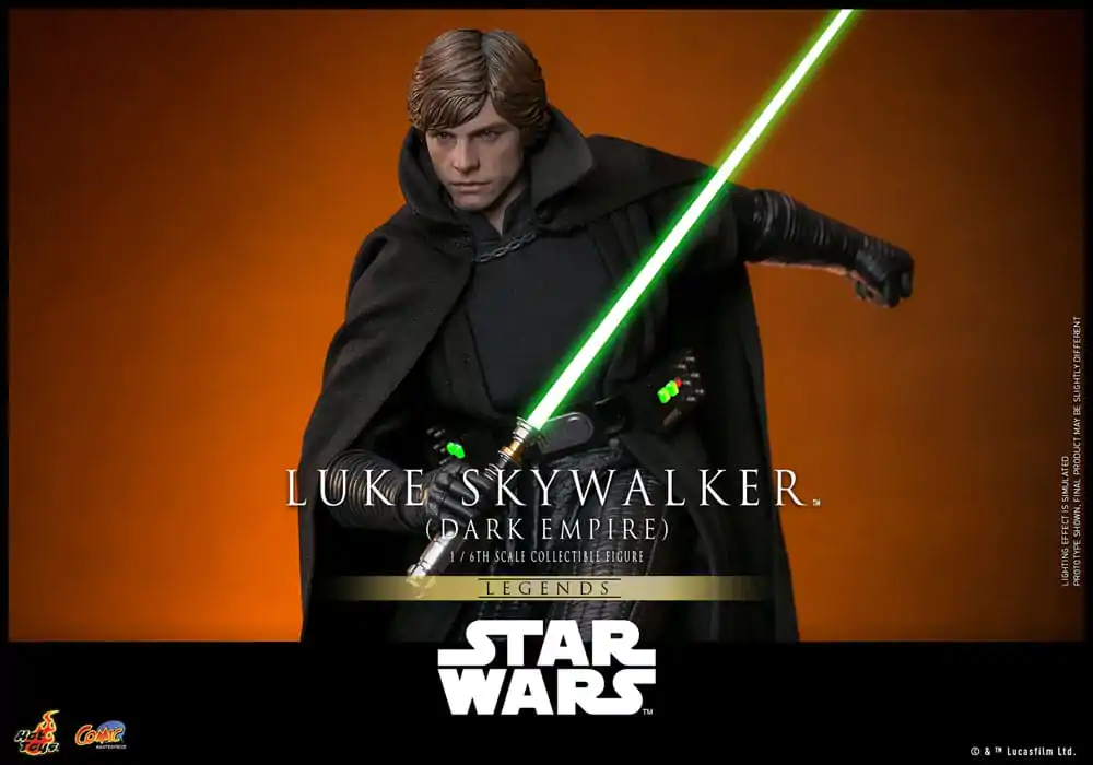 Star Wars: Dark Empire Figurina de acțiune Masterpiece Comic 1/6 Luke Skywalker 30 cm poza produsului