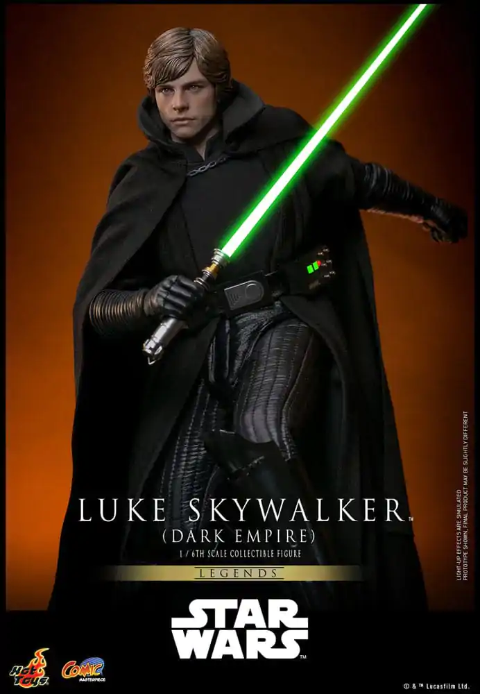 Star Wars: Dark Empire Figurina de acțiune Masterpiece Comic 1/6 Luke Skywalker 30 cm poza produsului