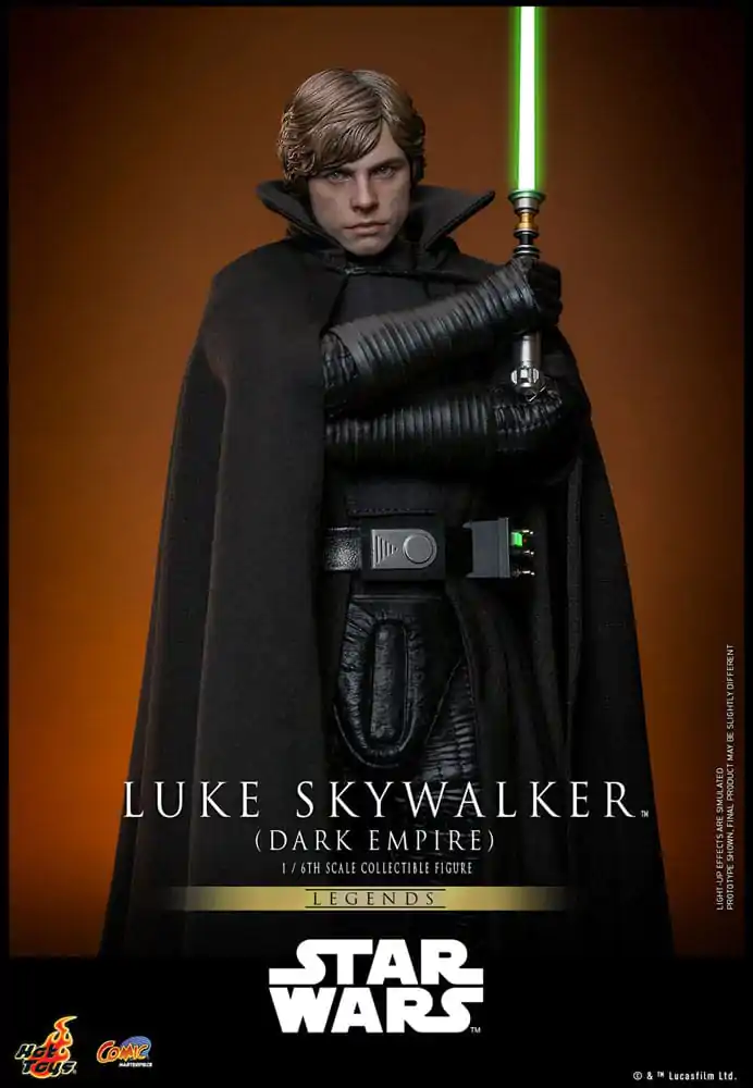 Star Wars: Dark Empire Figurina de acțiune Masterpiece Comic 1/6 Luke Skywalker 30 cm poza produsului