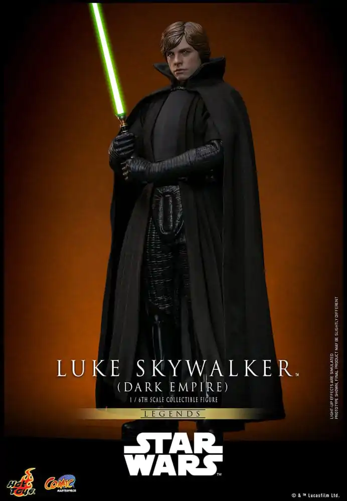 Star Wars: Dark Empire Figurina de acțiune Masterpiece Comic 1/6 Luke Skywalker 30 cm poza produsului