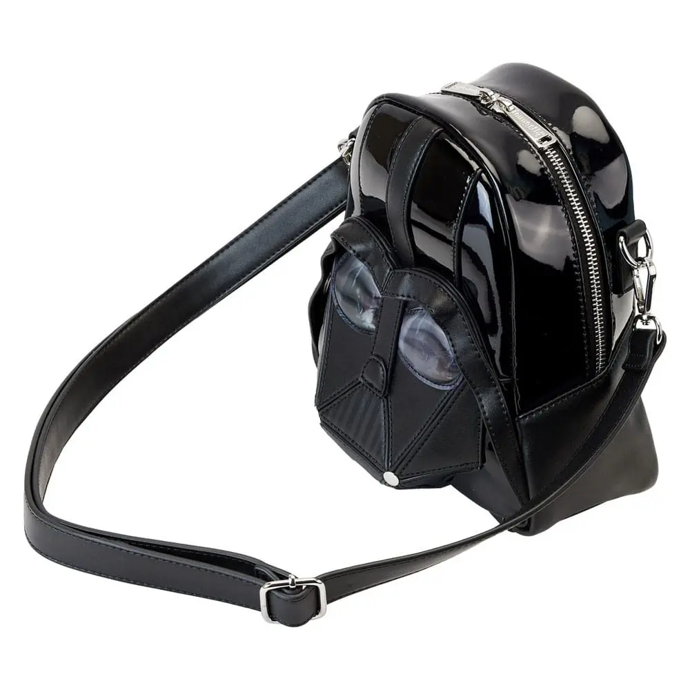 Star Wars by Loungefly Geantă crossbody Figurina cască Darth Vader poza produsului