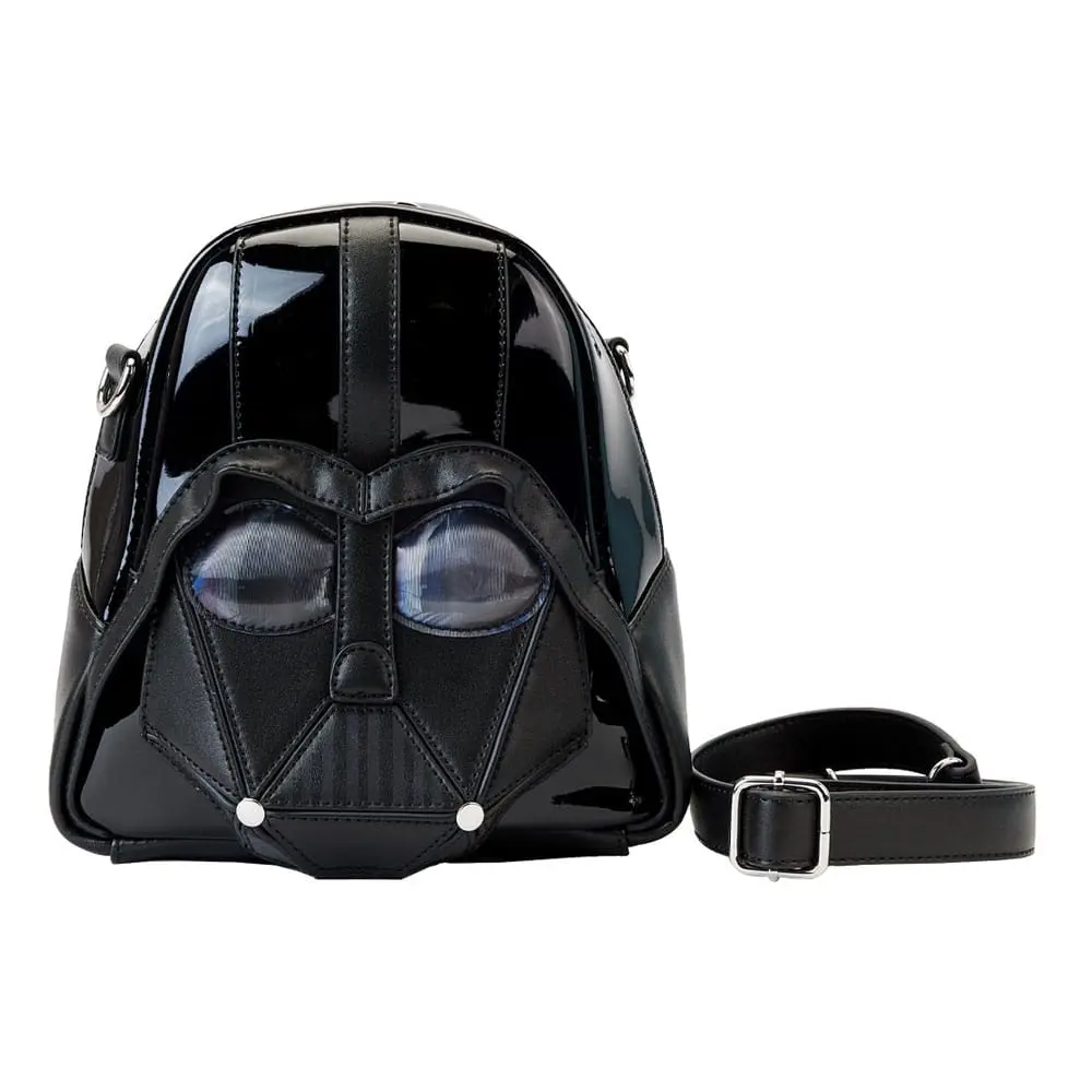 Star Wars by Loungefly Geantă crossbody Figurina cască Darth Vader poza produsului