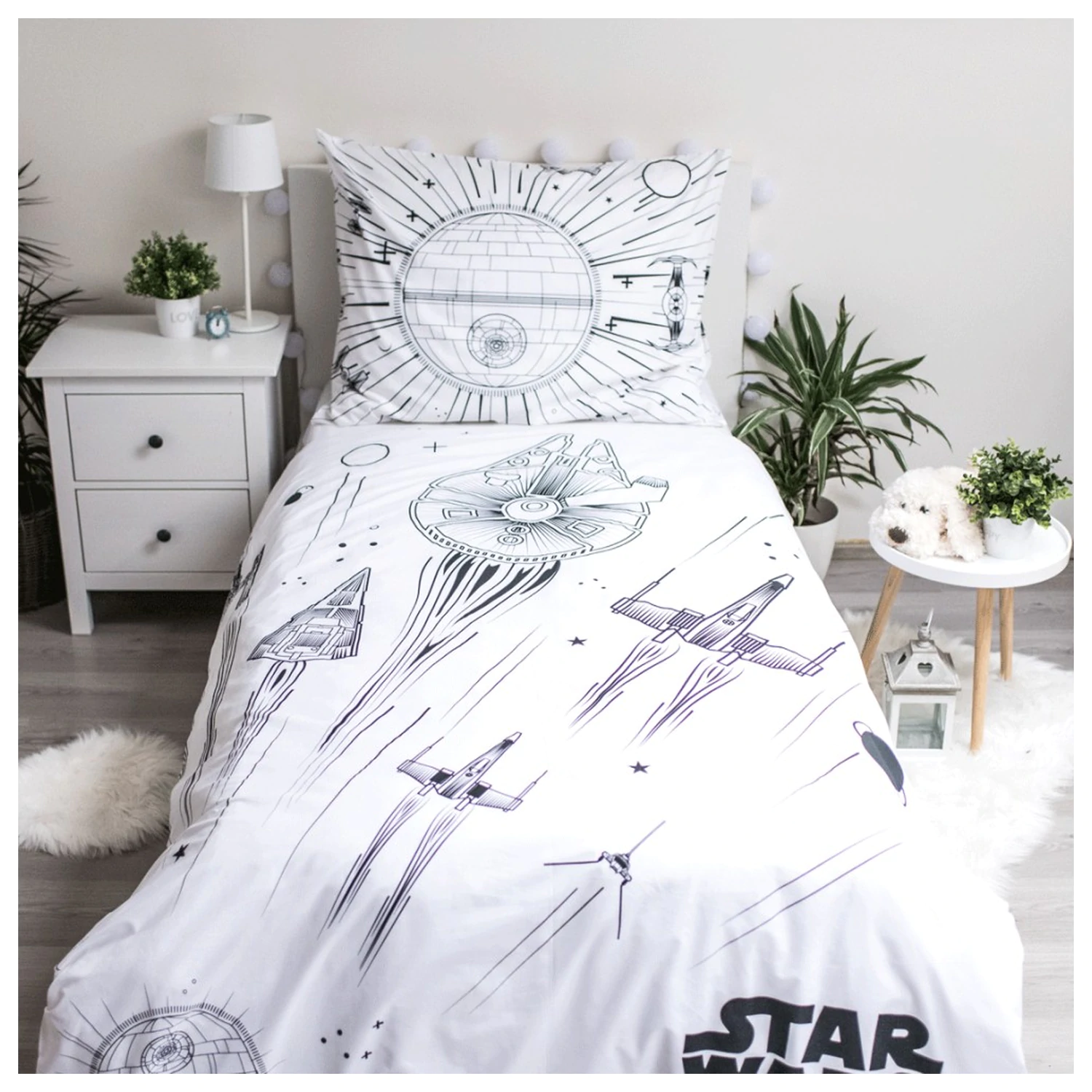 Star Wars Death Star Husă de pilotă fosforescentă în întuneric poza produsului