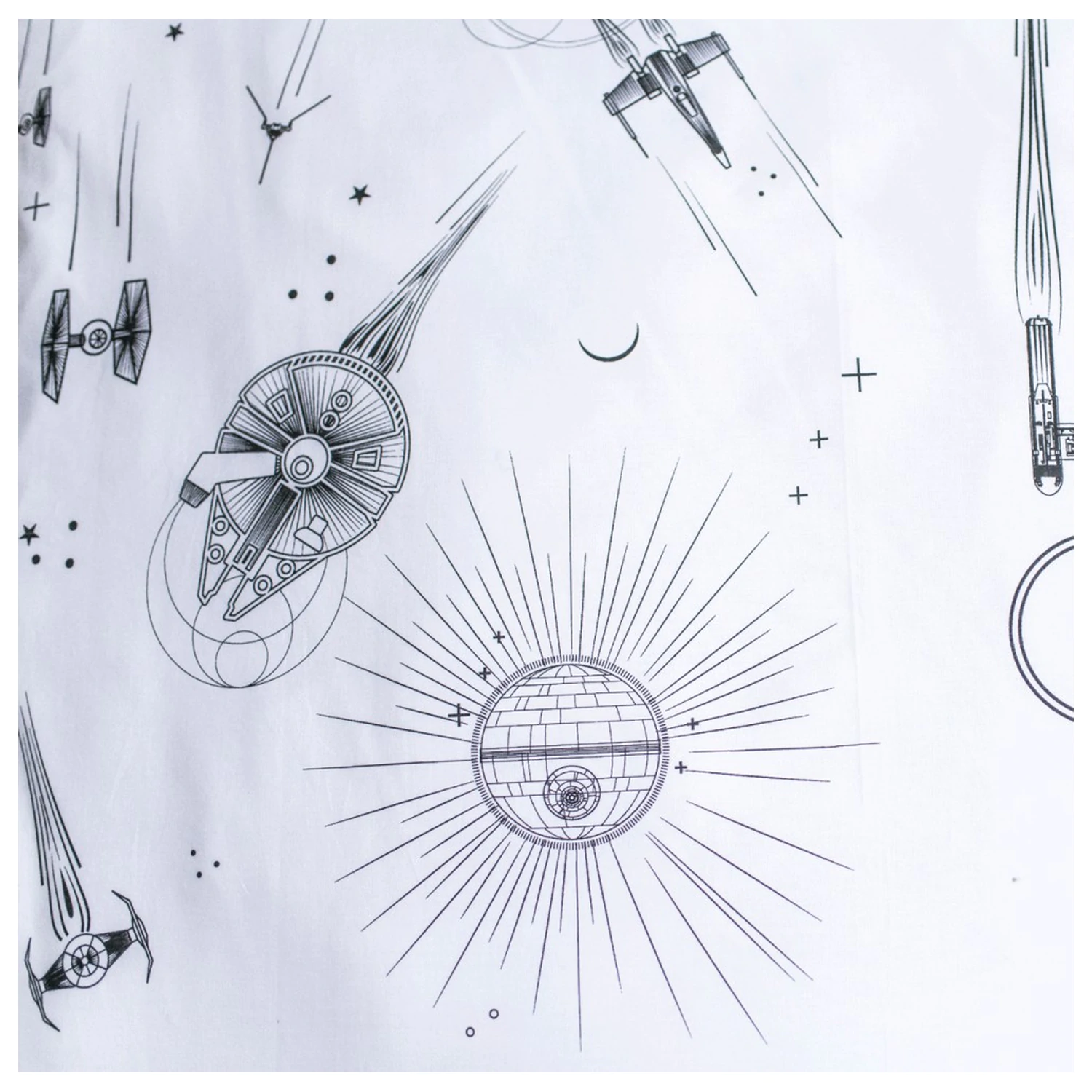 Star Wars Death Star Husă de pilotă fosforescentă în întuneric poza produsului