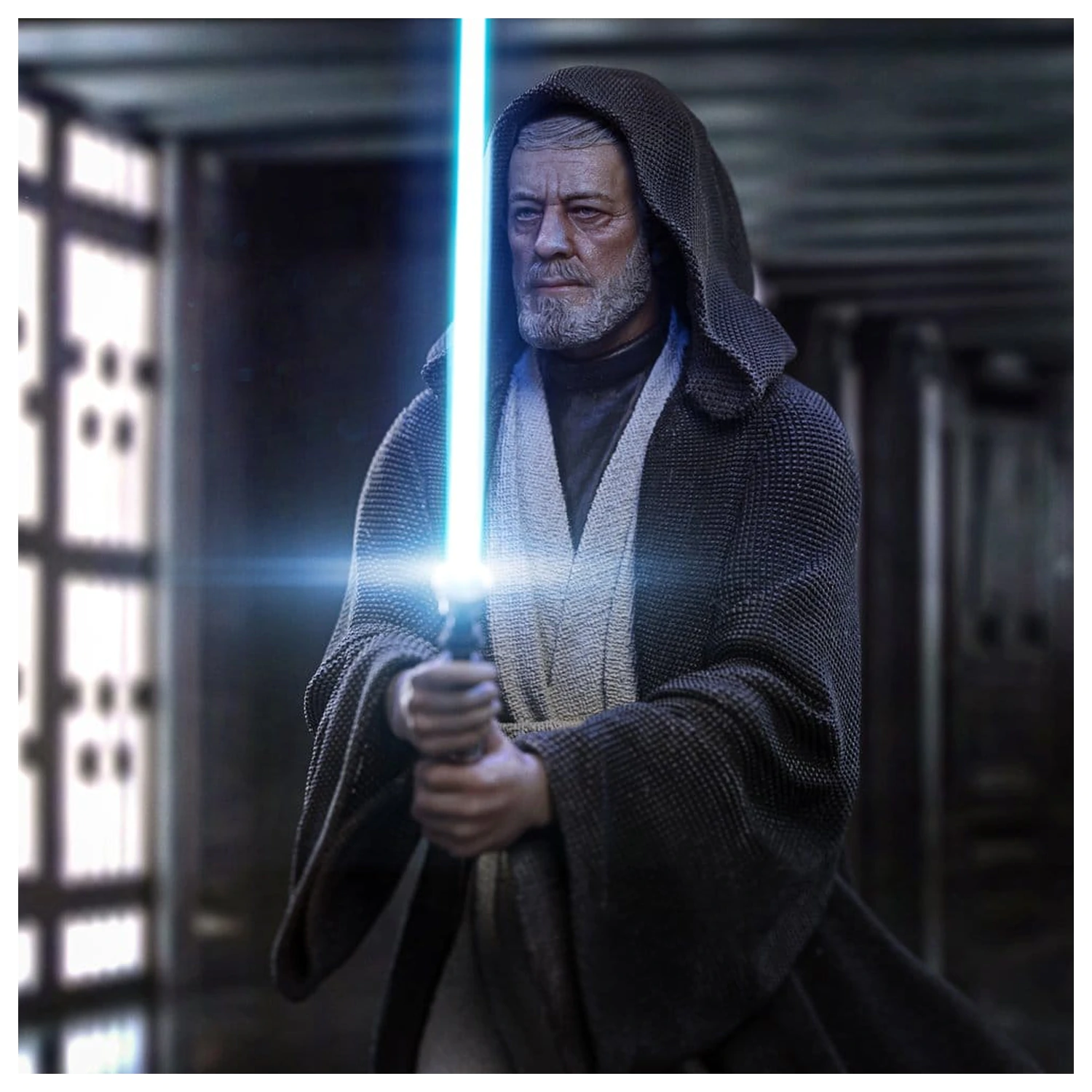 Star Wars Deluxe Art Scale Statuie 1/10 Darth Vader Vs Obi-Wan Kenobi (CCXP Exclusive 2025) 24 cm poza produsului