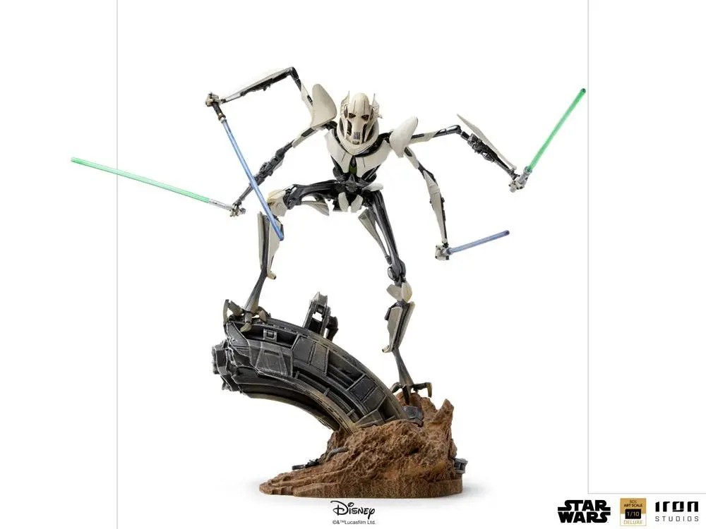 Star Wars Deluxe BDS Art Scale Statuie 1/10 General Grievous 33 cm poza produsului
