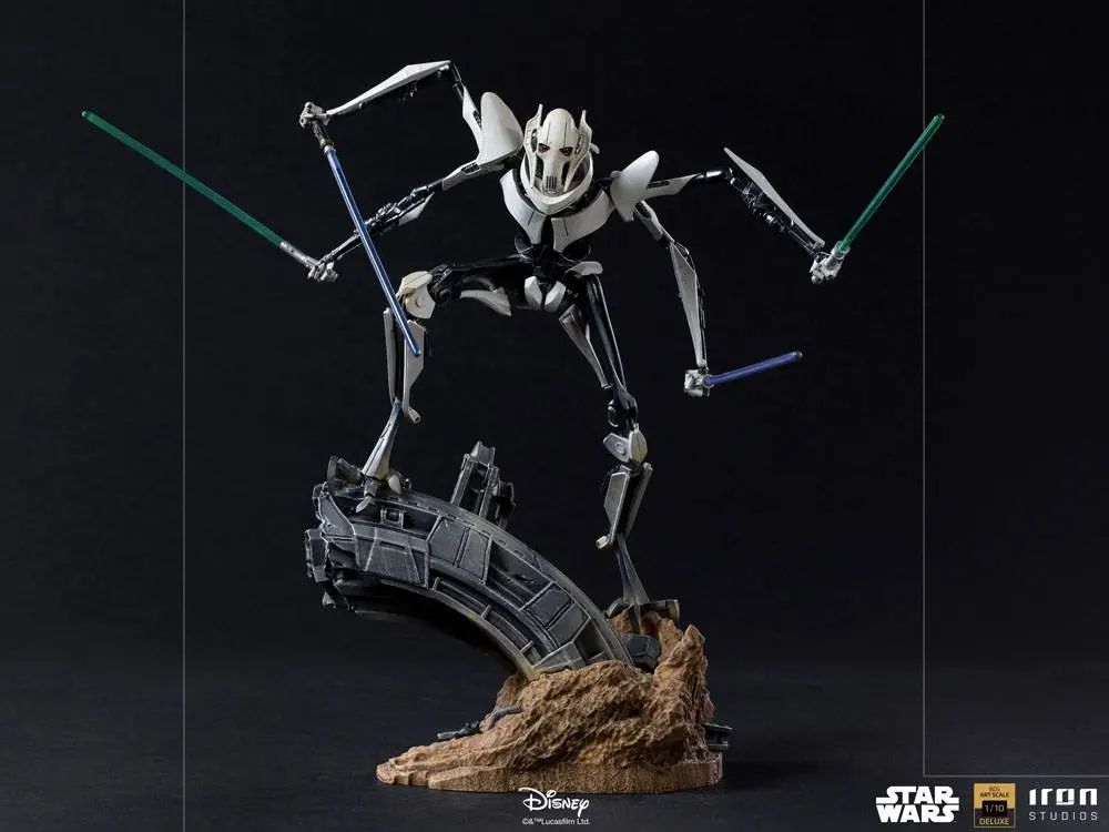 Star Wars Deluxe BDS Art Scale Statuie 1/10 General Grievous 33 cm poza produsului