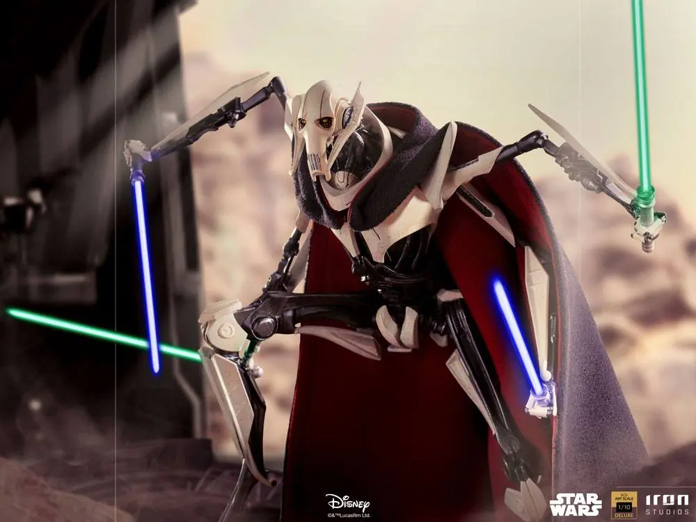 Star Wars Deluxe BDS Art Scale Statuie 1/10 General Grievous 33 cm poza produsului