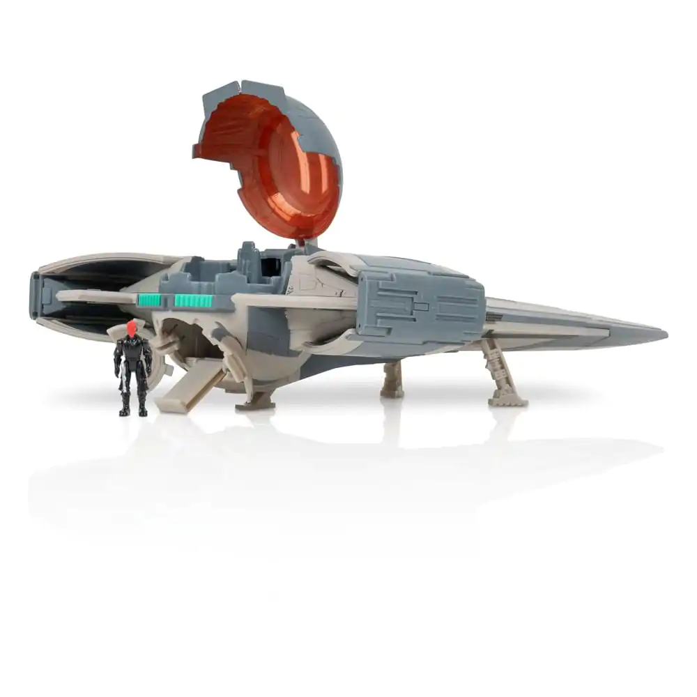 Vehicul Star Wars cu Figurina Deluxe Sith Infiltrator Episode 1 Collection 20 cm poza produsului