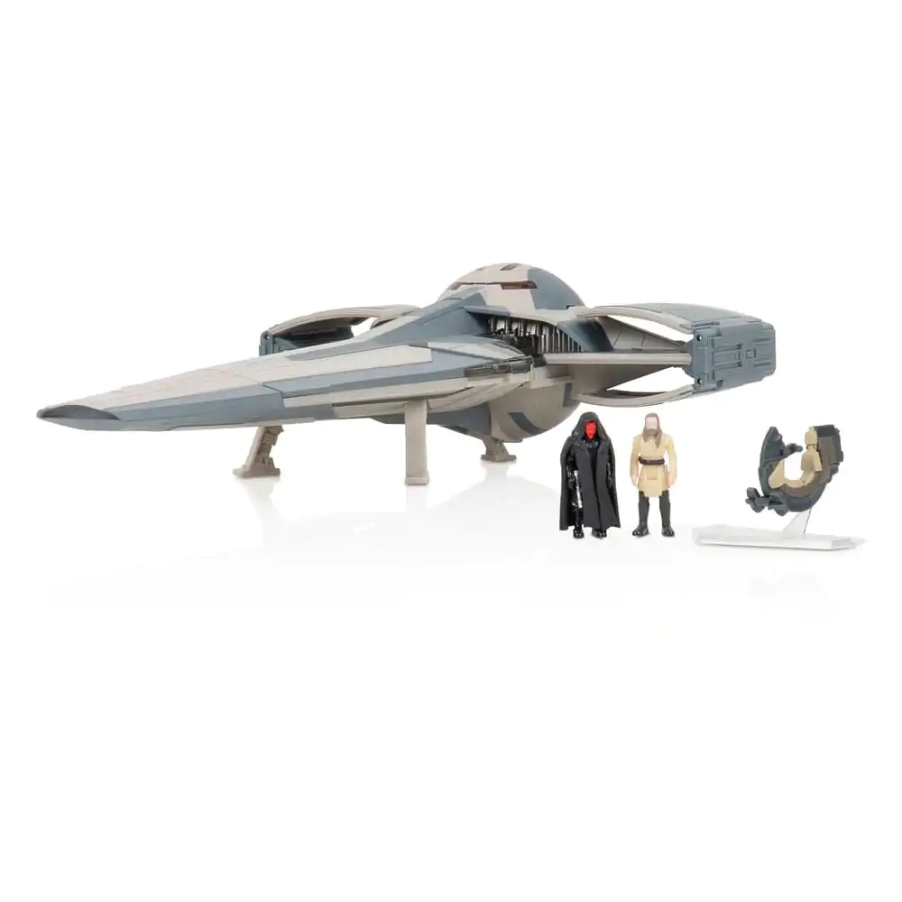 Vehicul Star Wars cu Figurina Deluxe Sith Infiltrator Episode 1 Collection 20 cm poza produsului