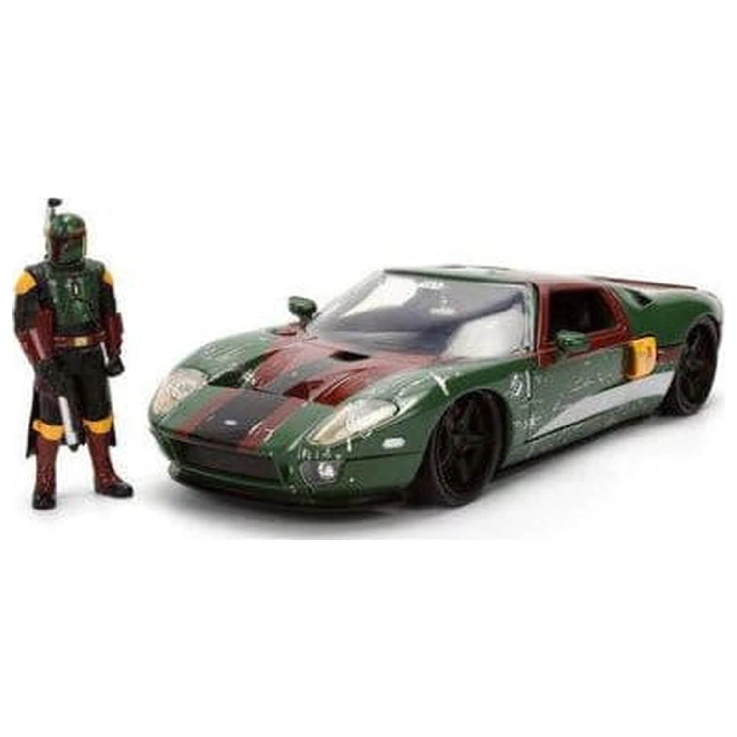 Star Wars Model turnat sub presiune 1:24 Boba Fett 2005 Ford GT poza produsului