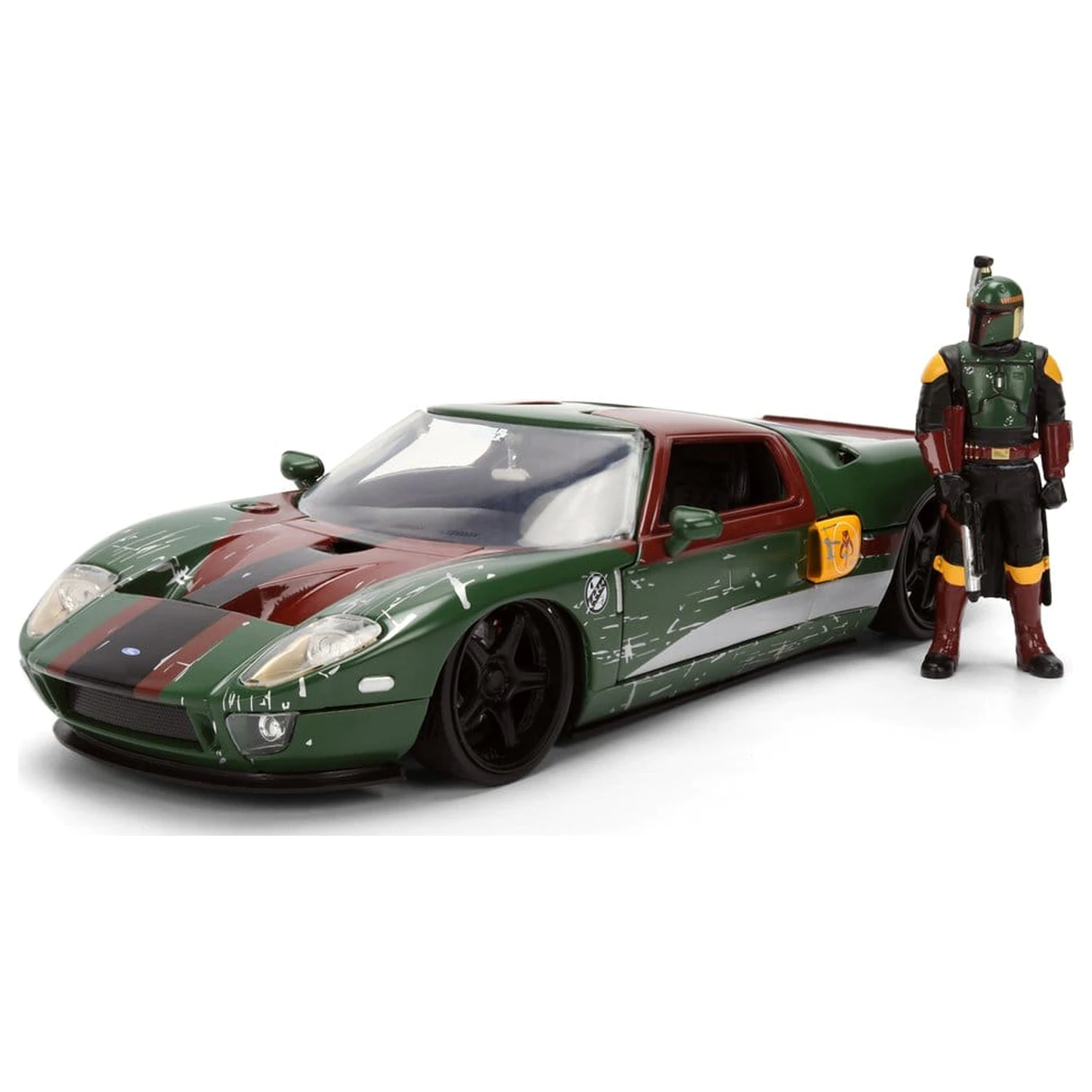 Star Wars Model turnat sub presiune 1:24 Boba Fett 2005 Ford GT poza produsului