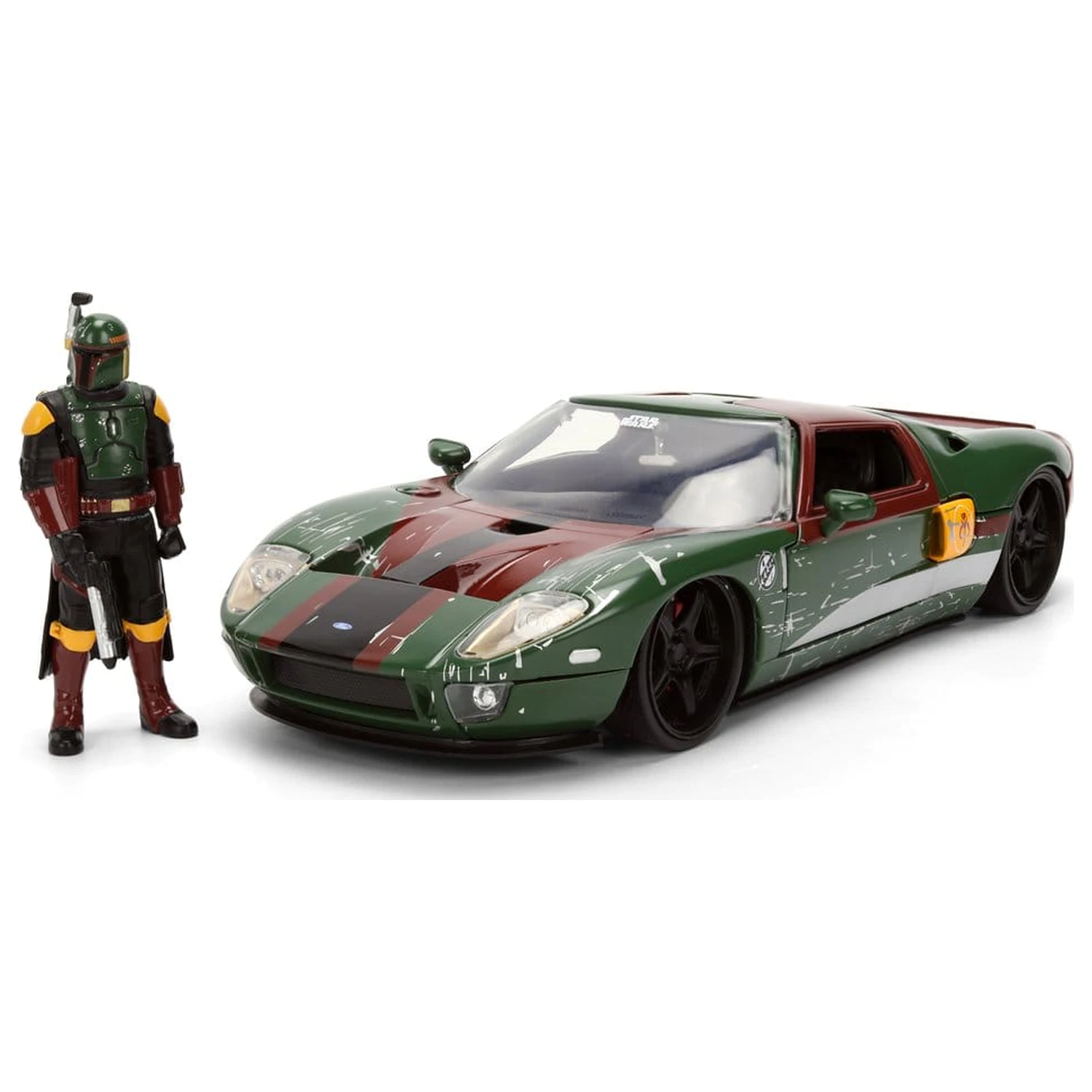 Star Wars Model turnat sub presiune 1:24 Boba Fett 2005 Ford GT poza produsului