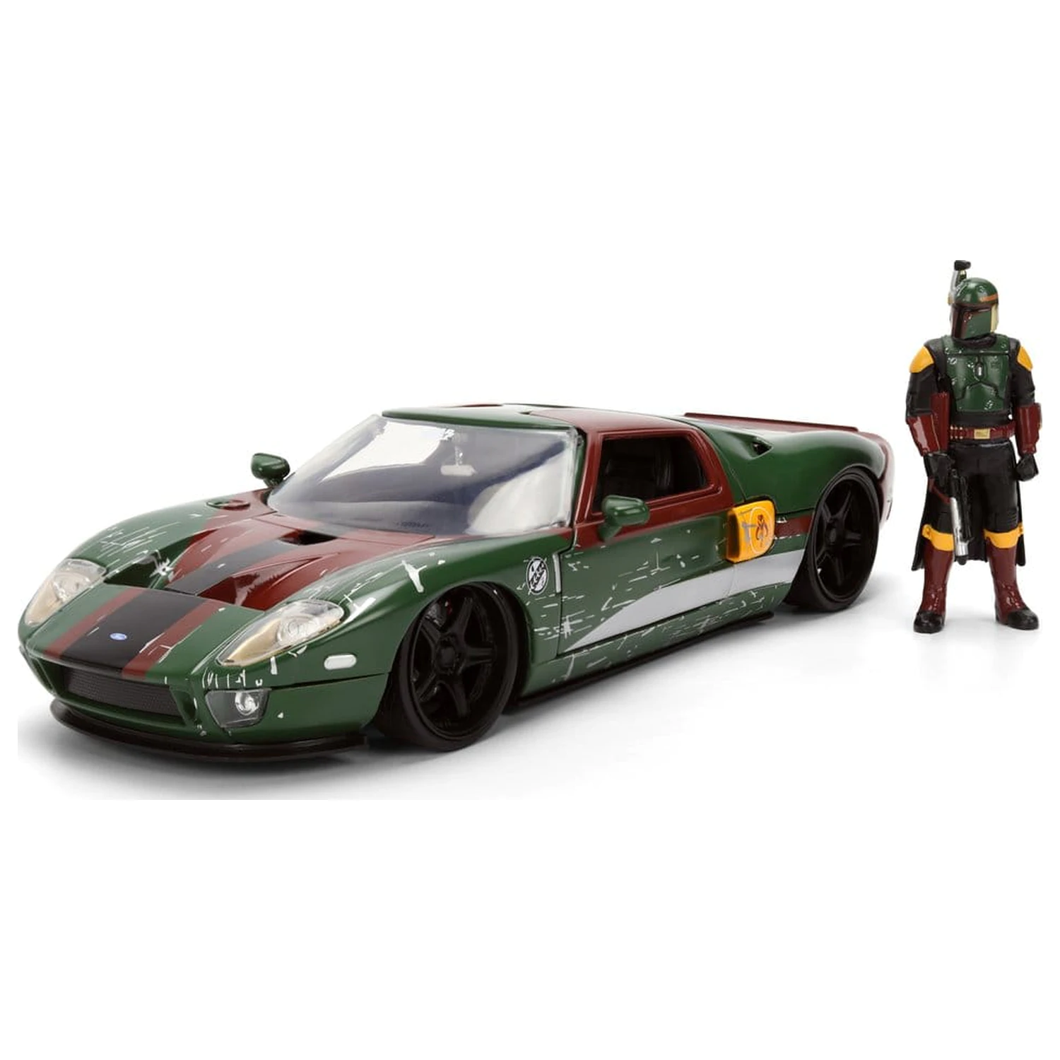 Star Wars Model turnat sub presiune 1:24 Boba Fett 2005 Ford GT poza produsului