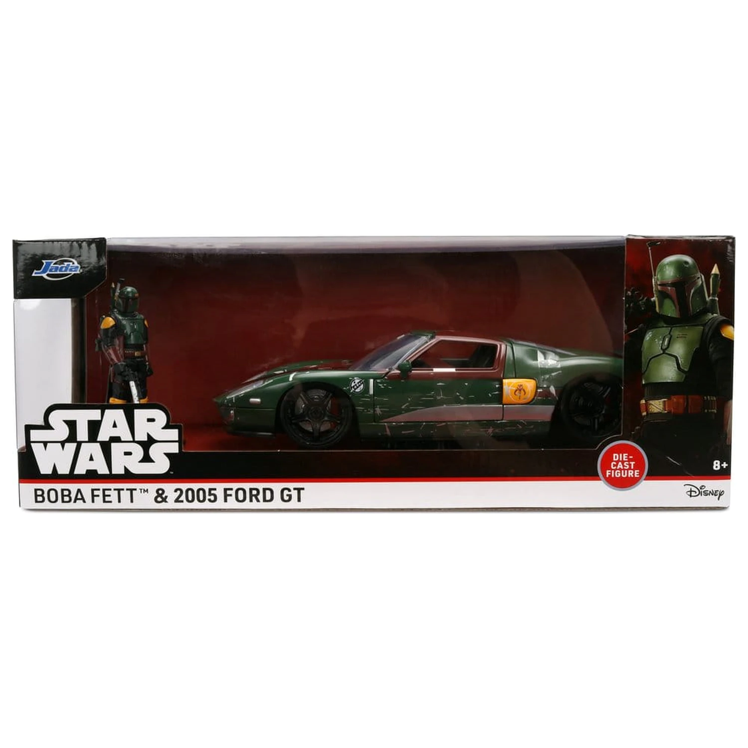 Star Wars Model turnat sub presiune 1:24 Boba Fett 2005 Ford GT poza produsului