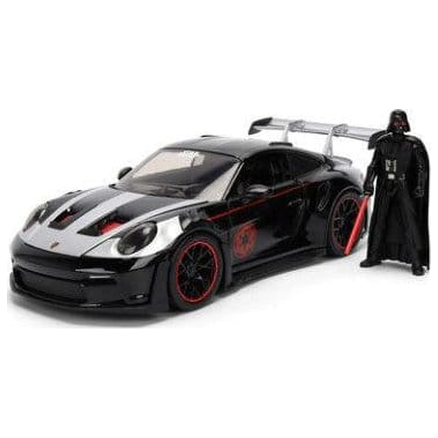 Star Wars Model turnat sub presiune 1:24 Darth Vader Porsche 911 poza produsului
