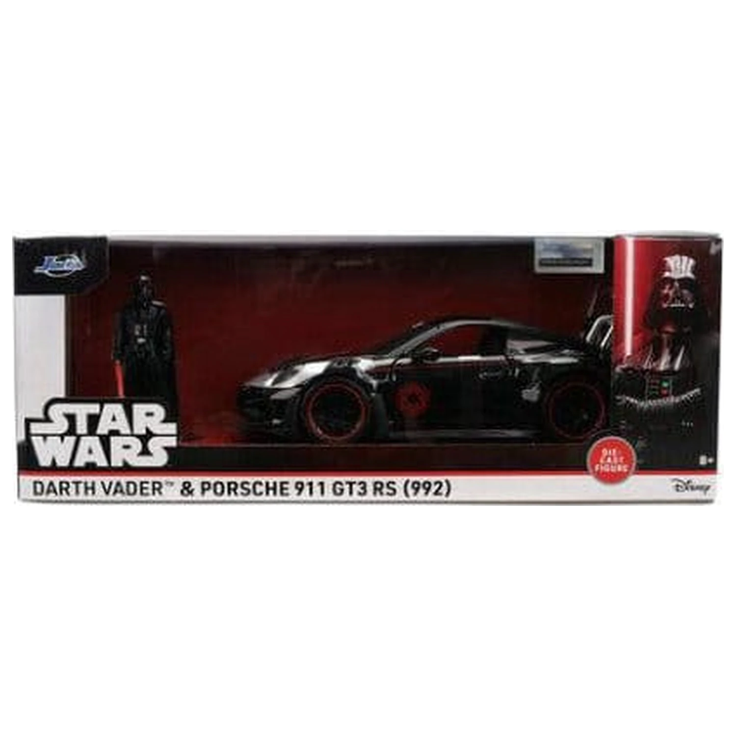 Star Wars Model turnat sub presiune 1:24 Darth Vader Porsche 911 poza produsului