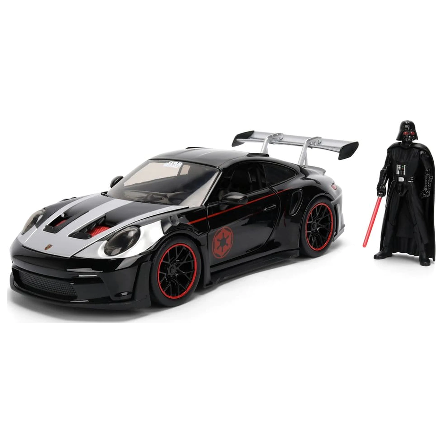 Star Wars Model turnat sub presiune 1:24 Darth Vader Porsche 911 poza produsului