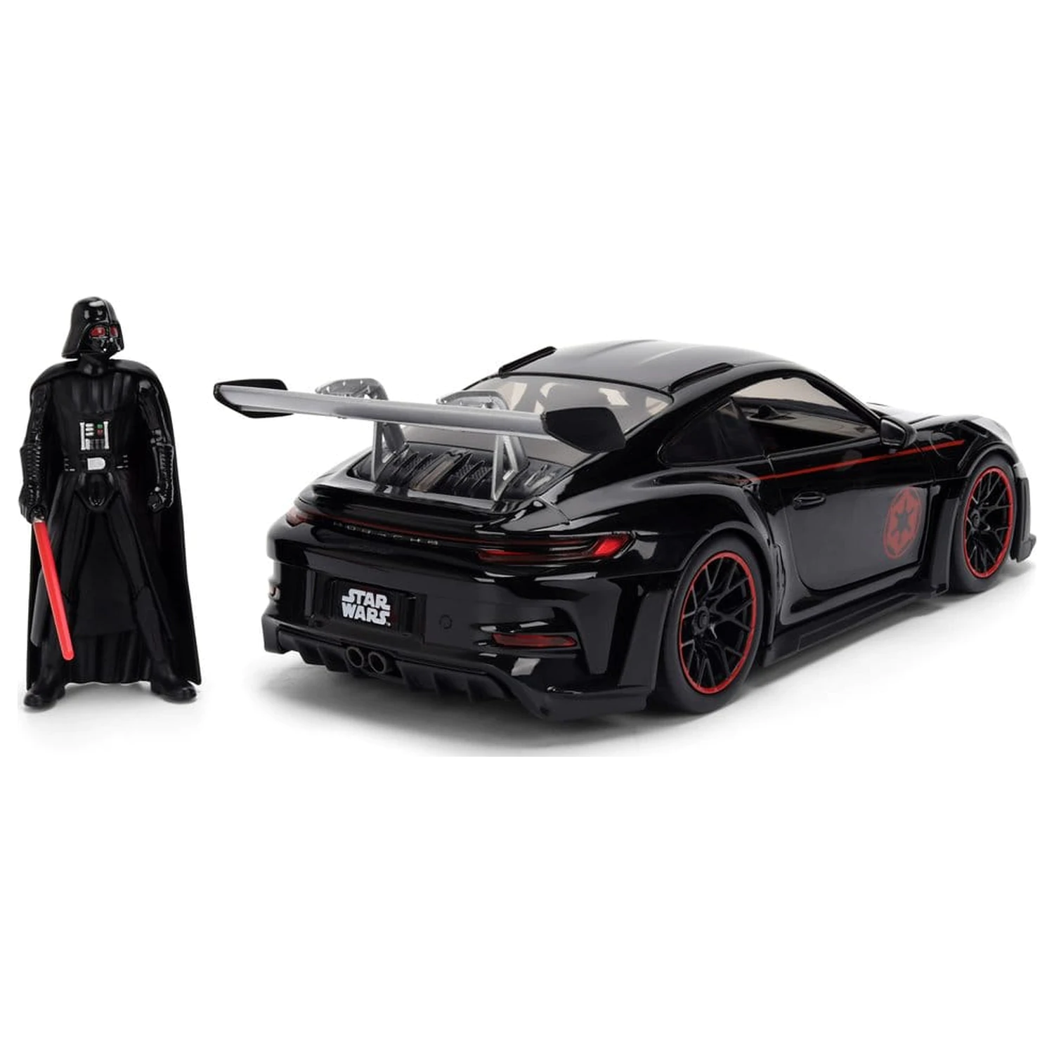 Star Wars Model turnat sub presiune 1:24 Darth Vader Porsche 911 poza produsului
