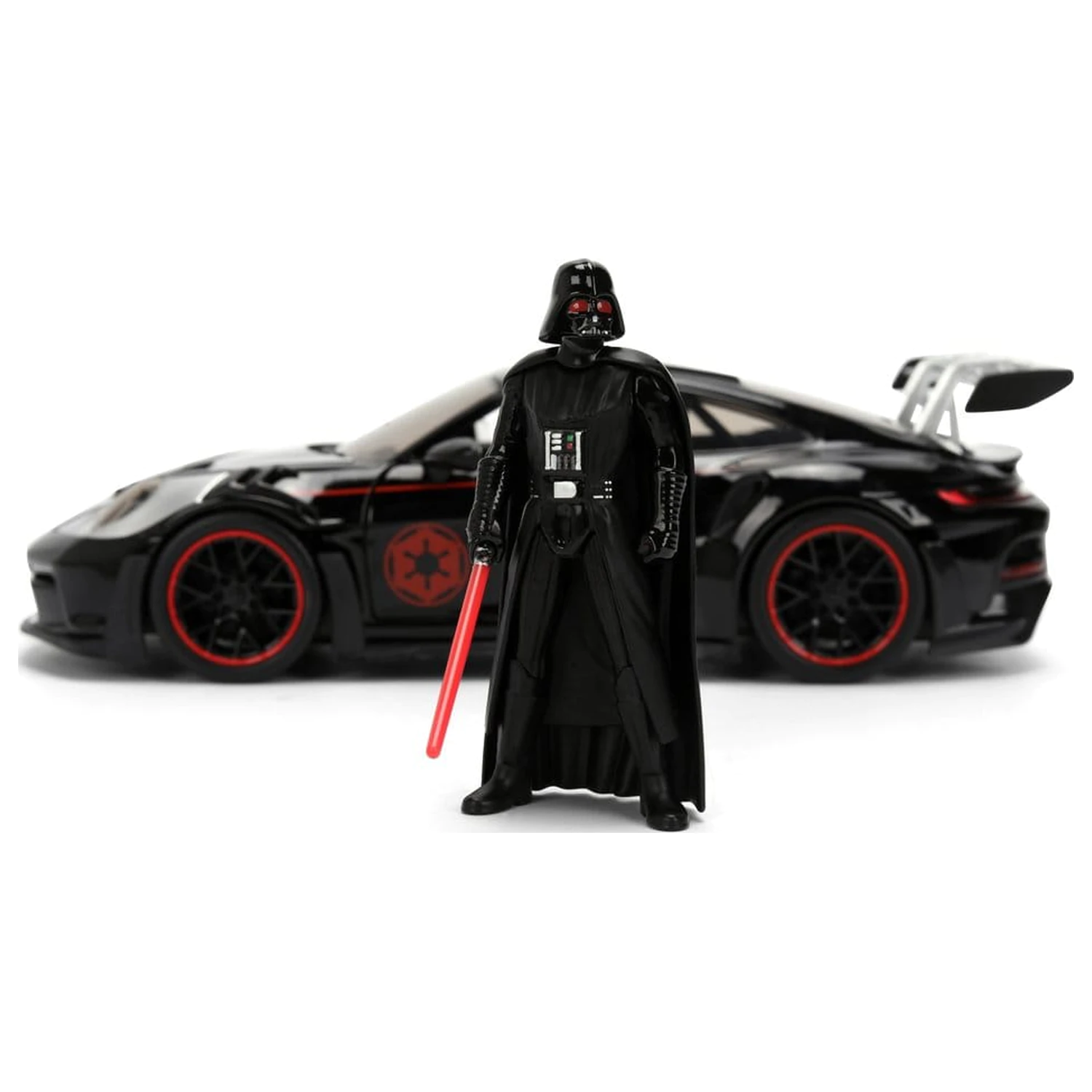 Star Wars Model turnat sub presiune 1:24 Darth Vader Porsche 911 poza produsului