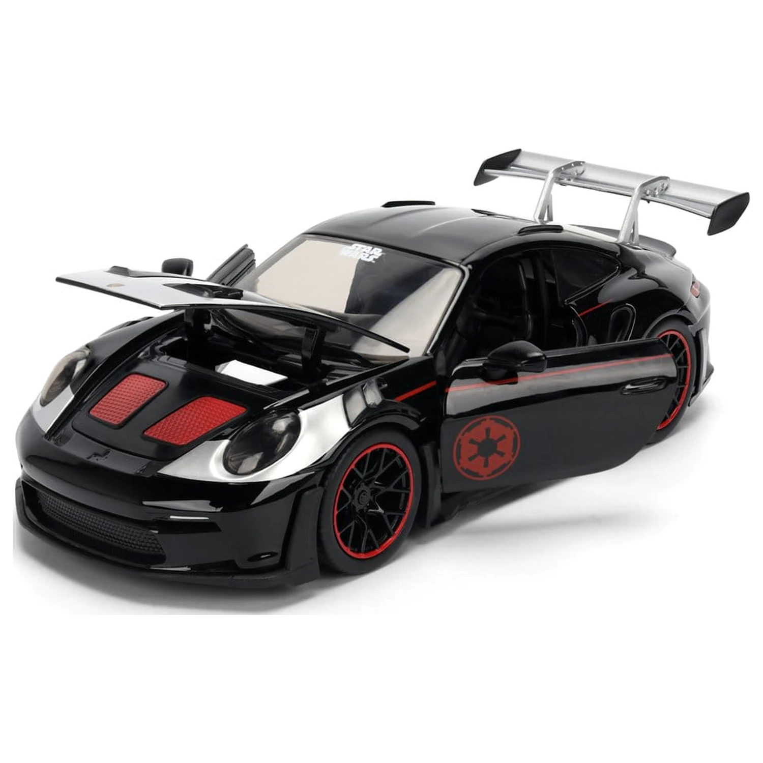 Star Wars Model turnat sub presiune 1:24 Darth Vader Porsche 911 poza produsului