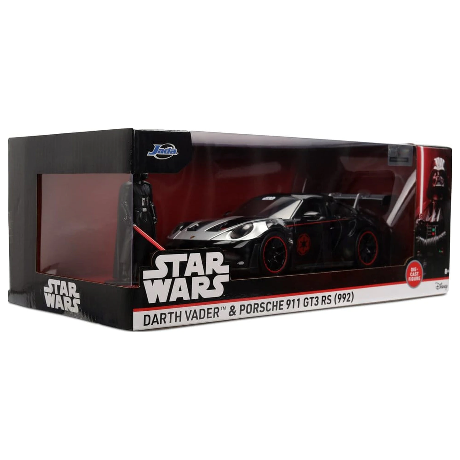 Star Wars Model turnat sub presiune 1:24 Darth Vader Porsche 911 poza produsului