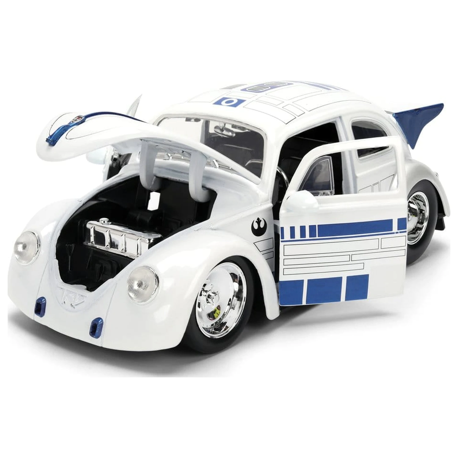 Star Wars model din metal turnat 1:24 R2-D2 1959 VW Drag Beetle poza produsului