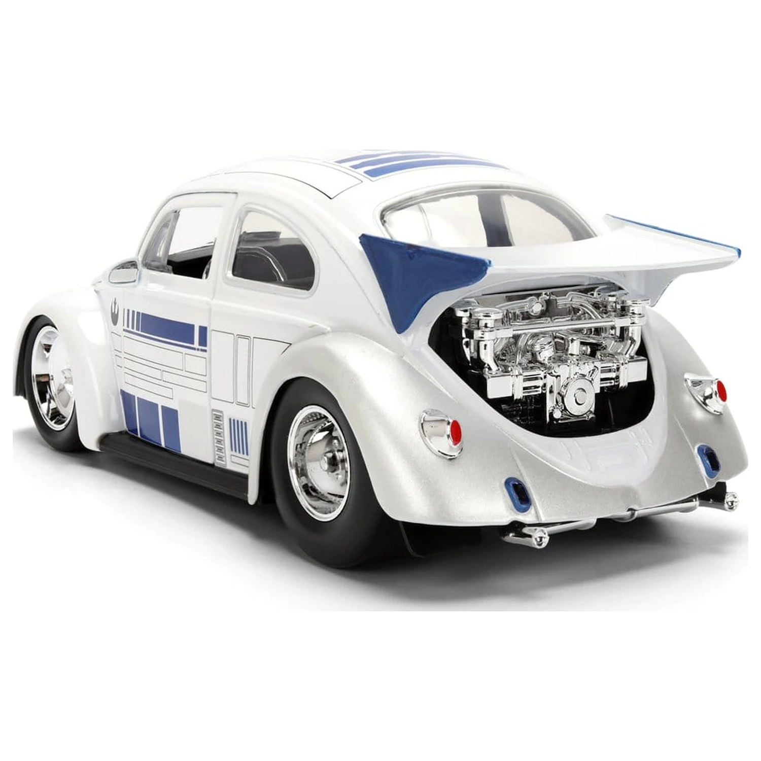 Star Wars model din metal turnat 1:24 R2-D2 1959 VW Drag Beetle poza produsului