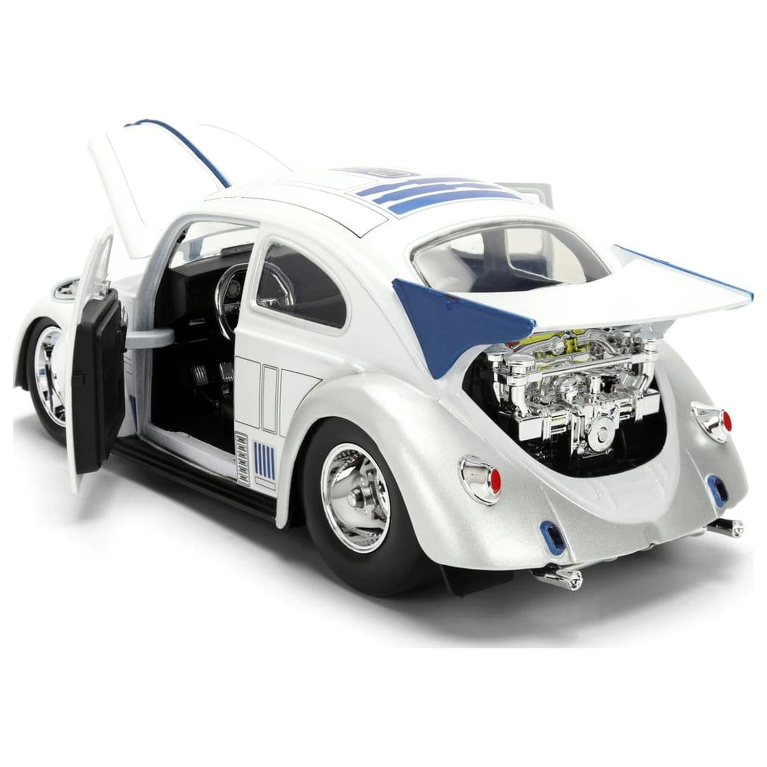 Star Wars model din metal turnat 1:24 R2-D2 1959 VW Drag Beetle poza produsului