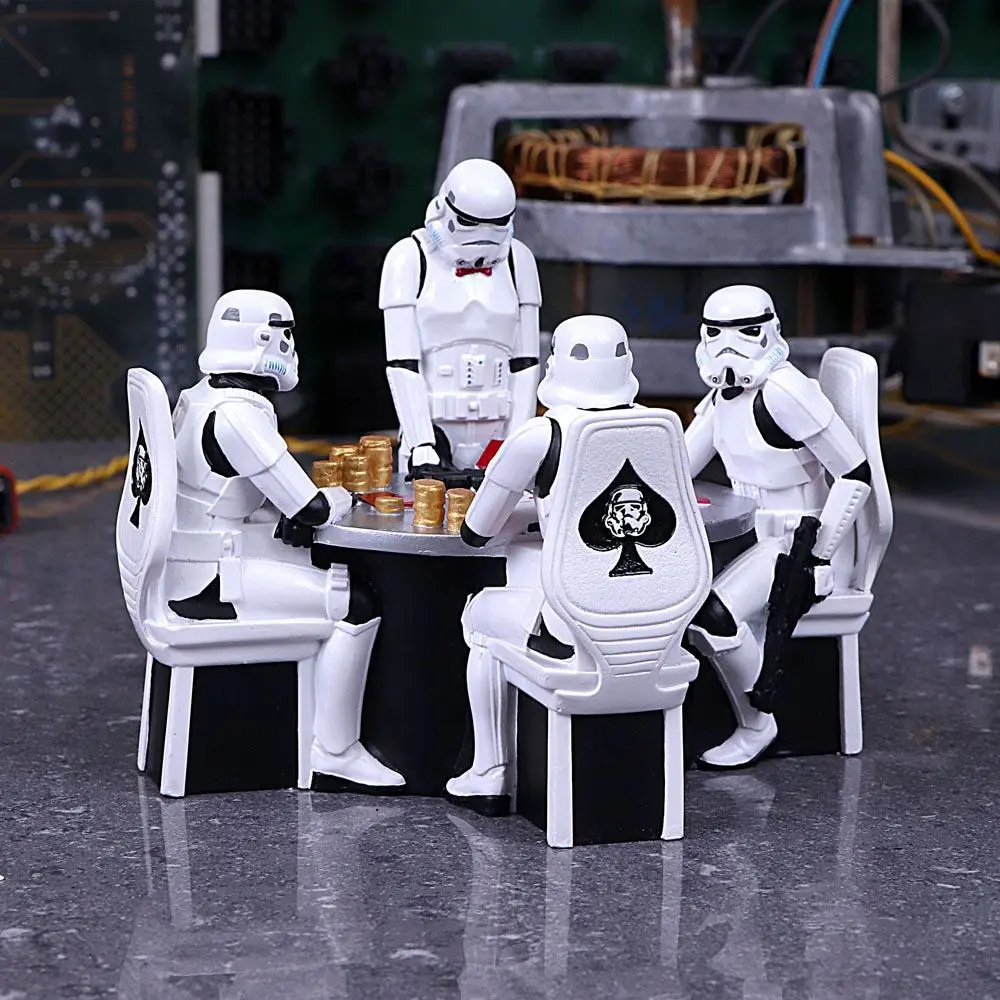 Star Wars Diorama Soldat Imperial Poker Face 18 cm poza produsului