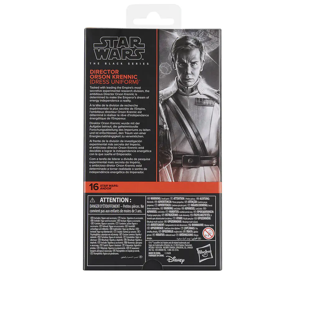 Star Wars Director Orson Krennic Dress Uniform figurina 15 cm poza produsului