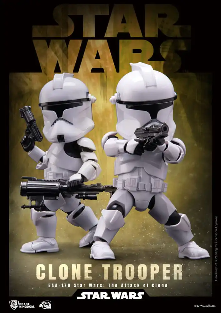 Star Wars Egg Attack Figurină de acțiune Clone Trooper 16 cm poza produsului