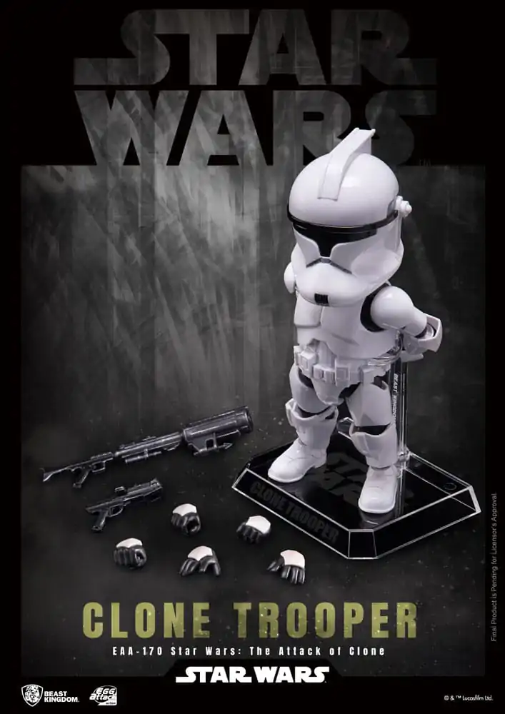 Star Wars Egg Attack Figurină de acțiune Clone Trooper 16 cm poza produsului