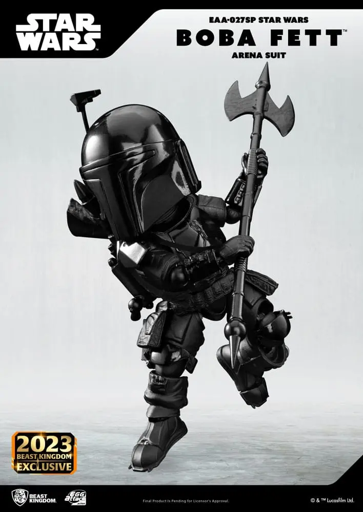 Star Wars Egg Attack Statuie Boba Fett Arena Suit 17 cm poza produsului