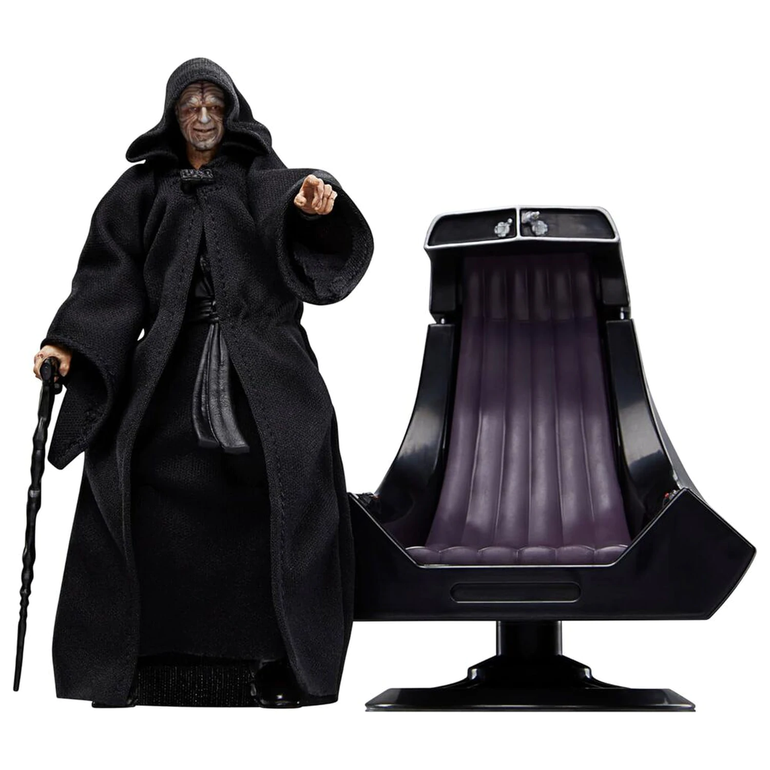 Star Wars Emperor Palpatine si Tron figurina 15cm poza produsului