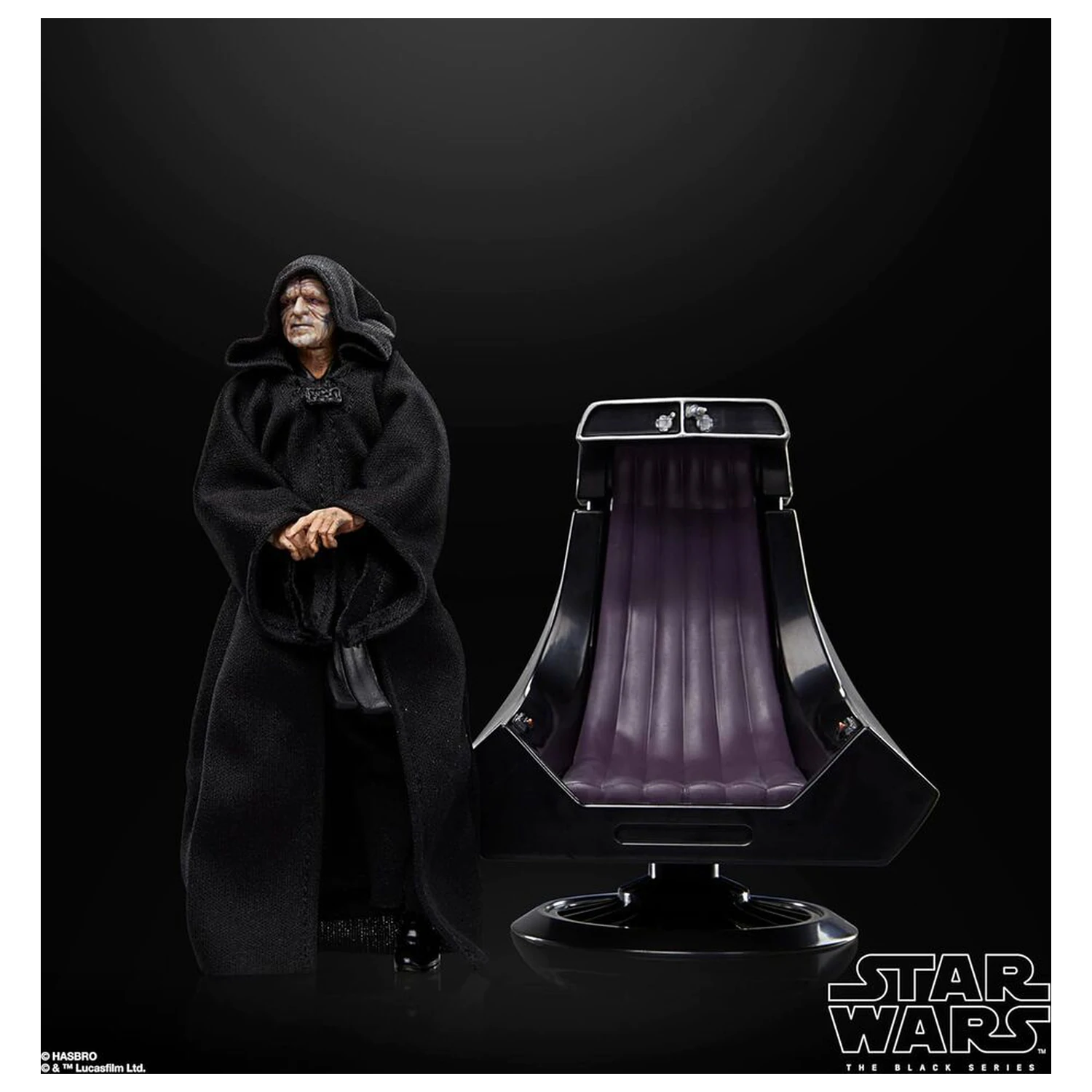 Star Wars Emperor Palpatine si Tron figurina 15cm poza produsului