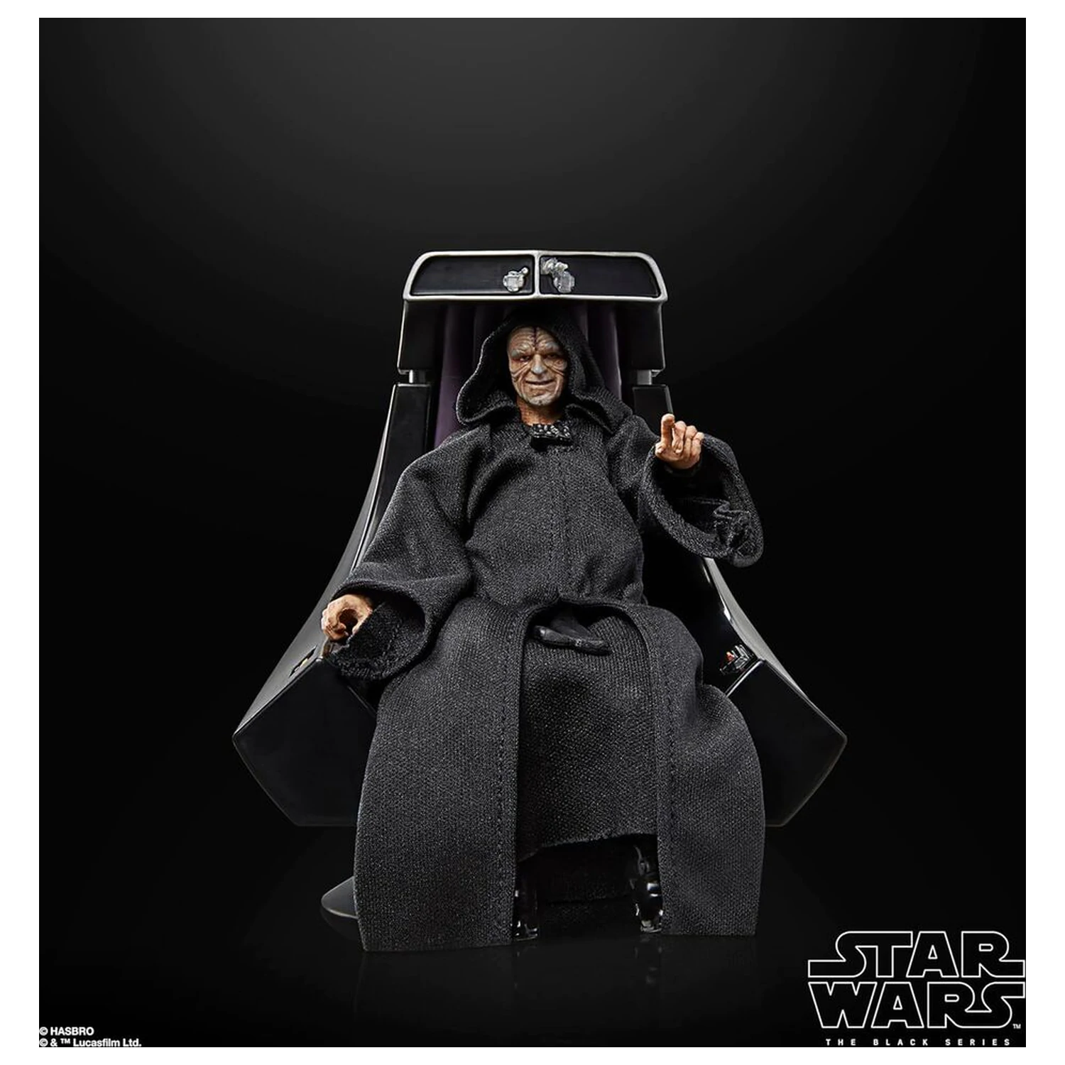 Star Wars Emperor Palpatine si Tron figurina 15cm poza produsului