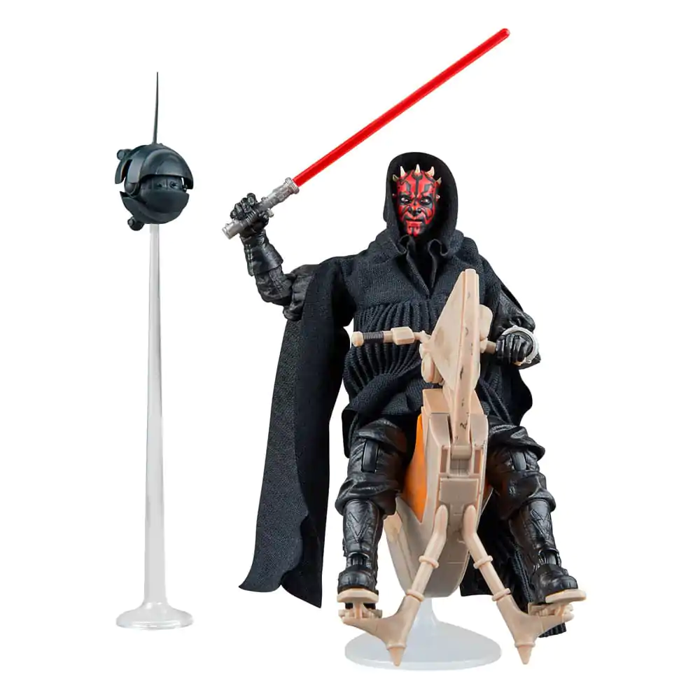 Star Wars Episode I Black Series Vehicul cu figurină de acțiune Darth Maul & Sith Speeder SDCC 2024 poza produsului