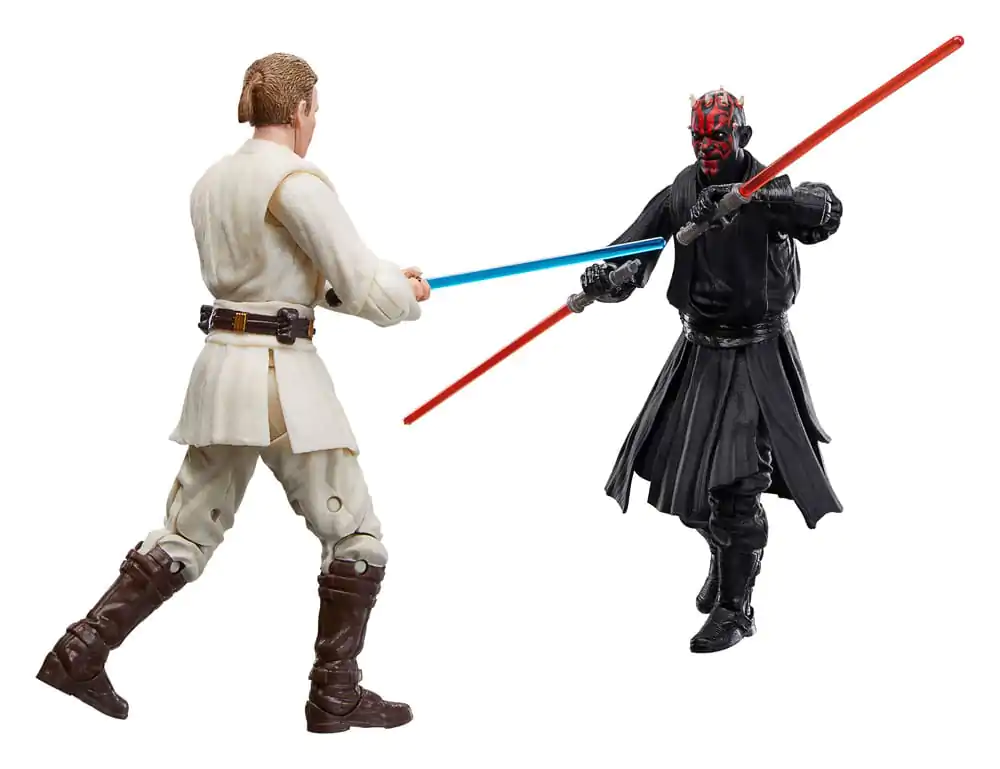 Star Wars Episode I Black Series Figurina de Acțiune 3-Pack Qui-Gon Jinn, Darth Maul, Obi-Wan Kenobi 15 cm poza produsului