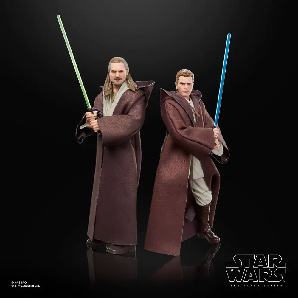 Star Wars Episode I Black Series Figurina de Acțiune 3-Pack Qui-Gon Jinn, Darth Maul, Obi-Wan Kenobi 15 cm poza produsului