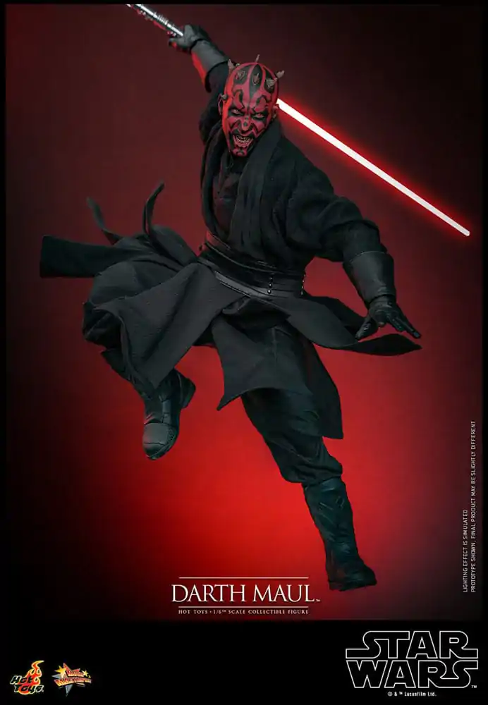 Star Wars Episodul I Figurină de acțiune Masterpiece Film 1/6 Darth Maul 29 cm poza produsului