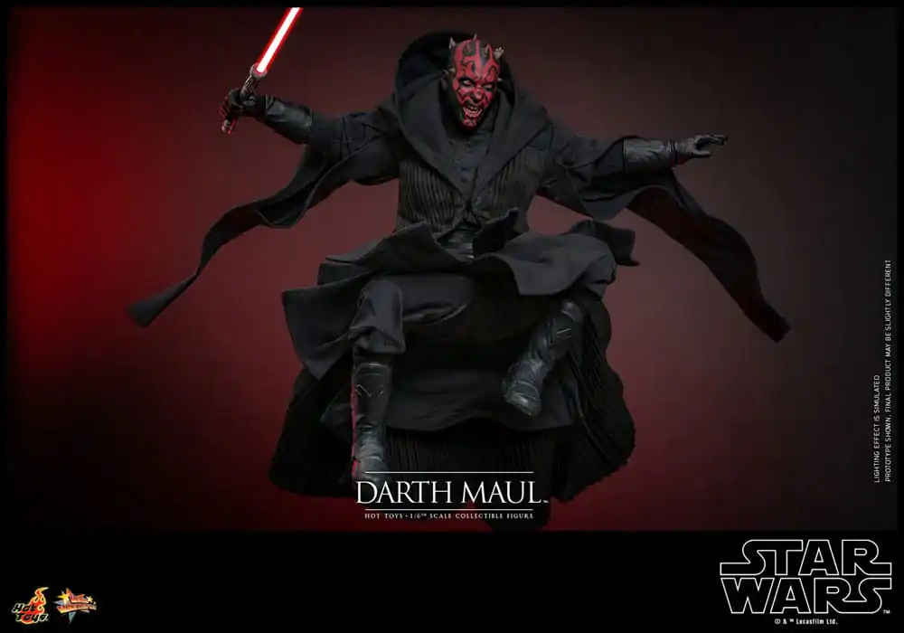 Star Wars Episodul I Figurină de acțiune Masterpiece Film 1/6 Darth Maul 29 cm poza produsului