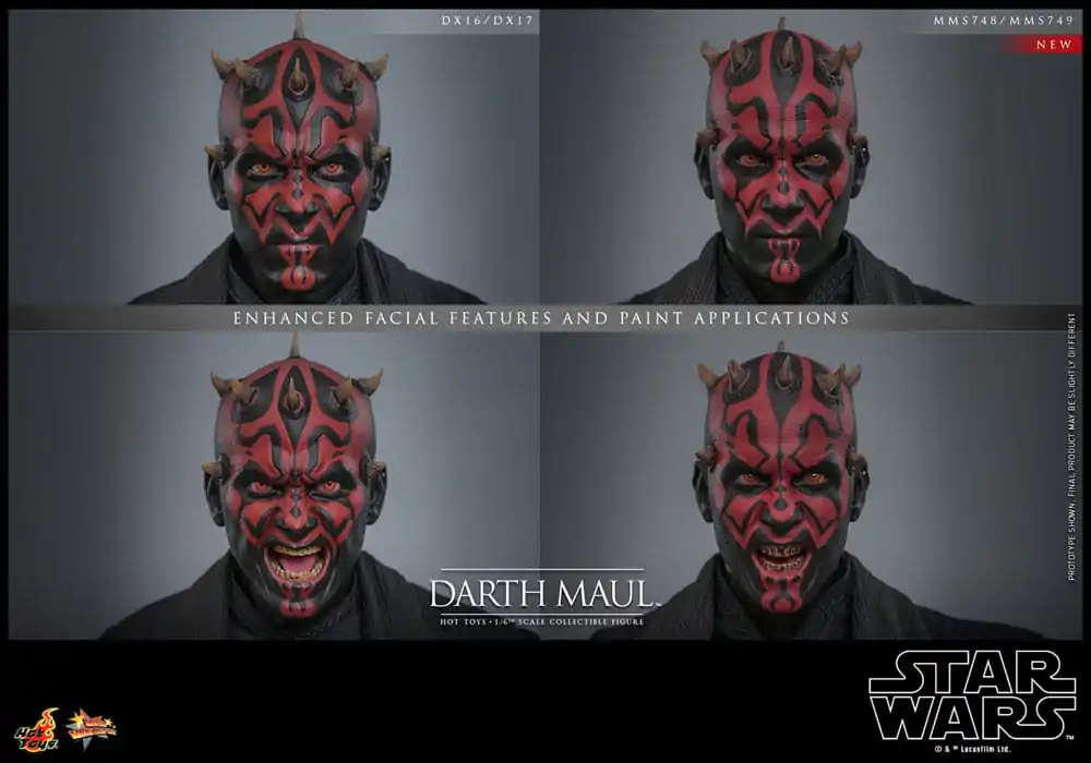 Star Wars Episodul I Figurină de acțiune Masterpiece Film 1/6 Darth Maul 29 cm poza produsului