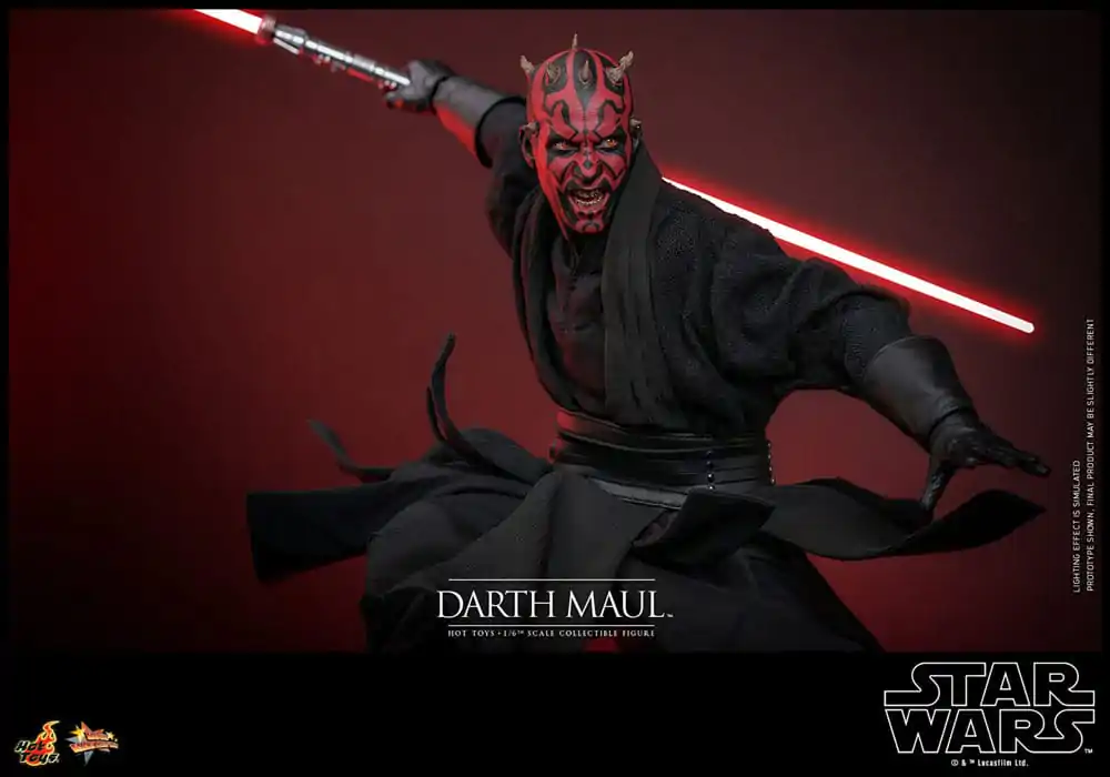 Star Wars Episodul I Figurină de acțiune Masterpiece Film 1/6 Darth Maul 29 cm poza produsului